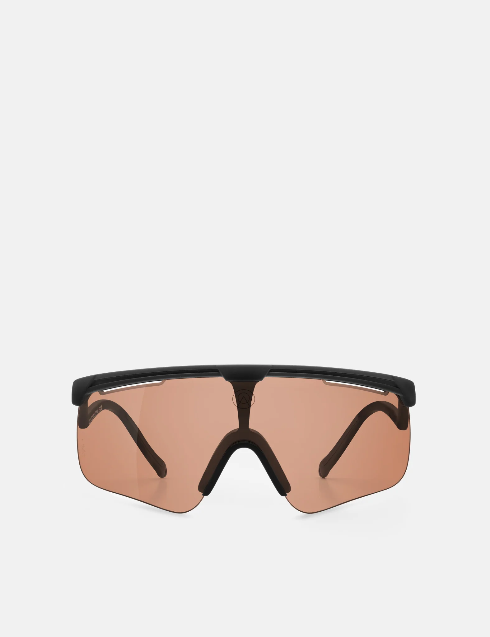 Alba Optics Delta Sunglasses - Black/VZUM SALMON