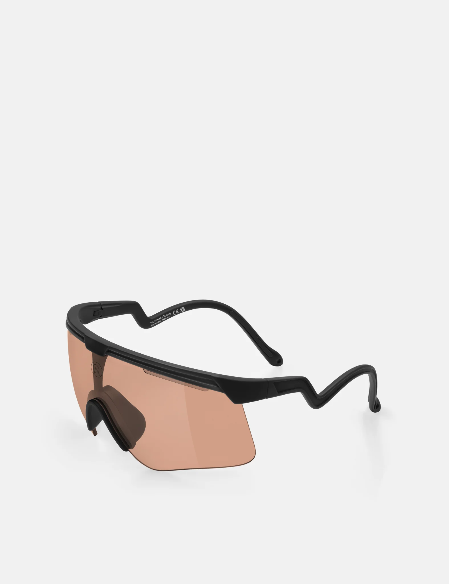 Alba Optics Delta Sunglasses - Black/VZUM SALMON - Image 2