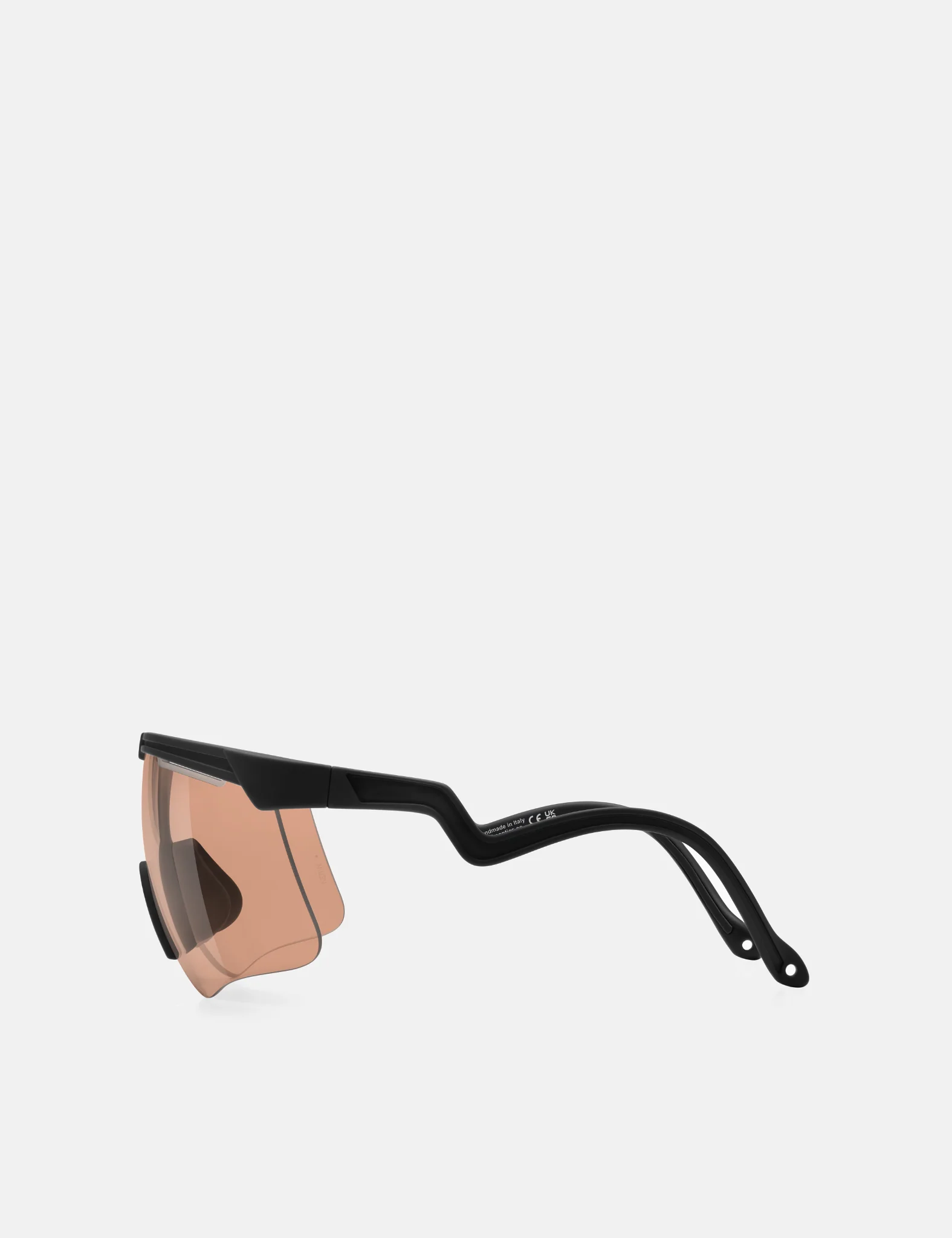 Alba Optics Delta Sunglasses - Black/VZUM SALMON - Image 4
