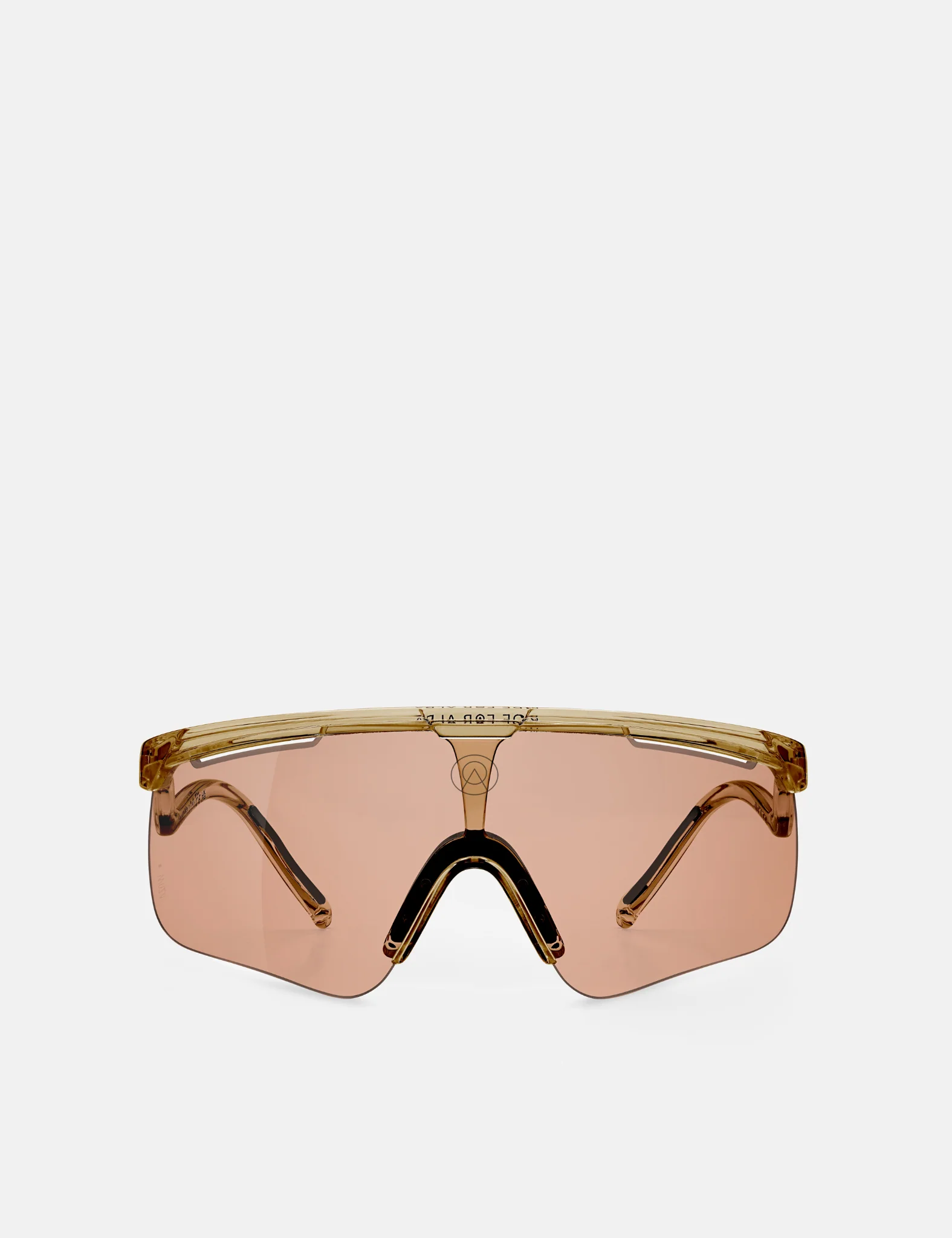 Alba Optics Delta Sunglasses - Smoke Glossy/VZUM SALMON