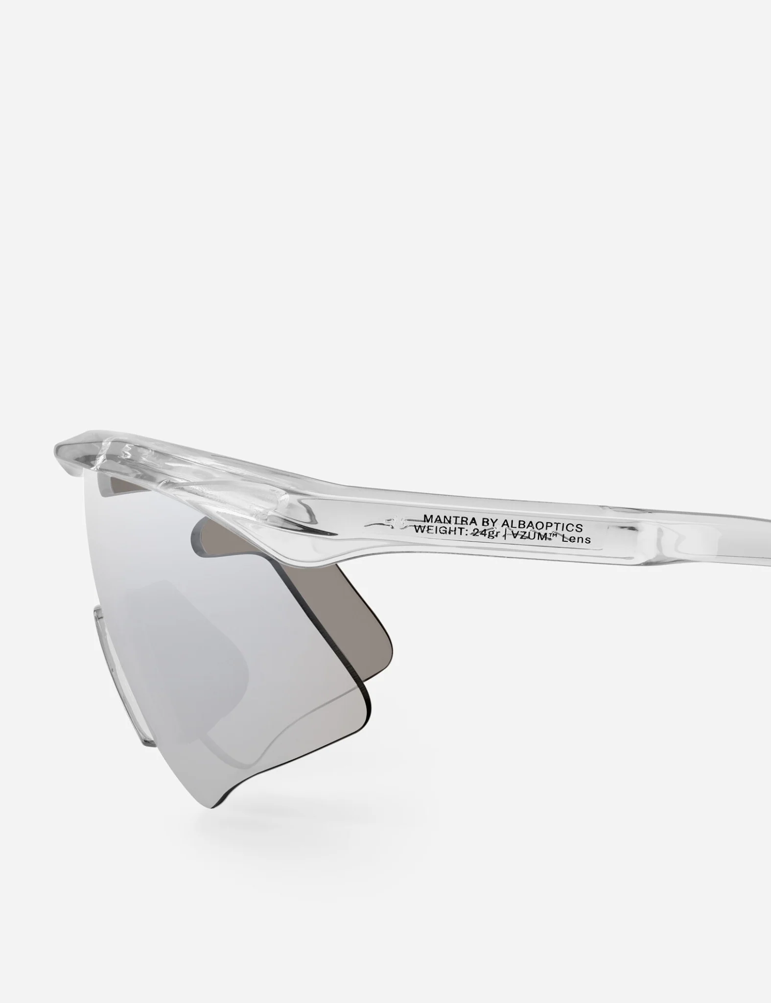 Alba Optics Mantra Sunglasses - Crystal Glossy/VZUM ALU - Image 2
