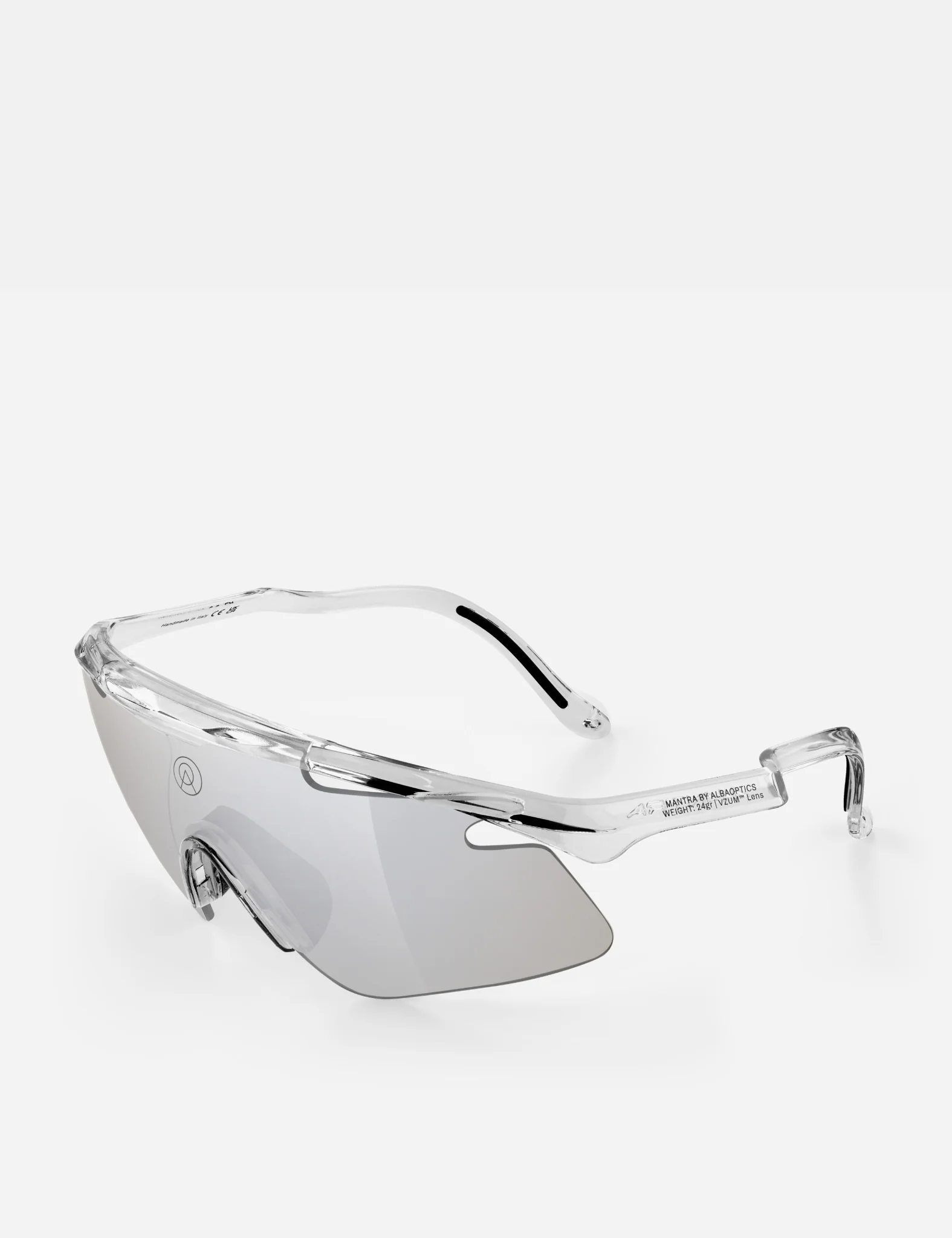 Alba Optics Mantra Sunglasses - Crystal Glossy/VZUM ALU - Image 3