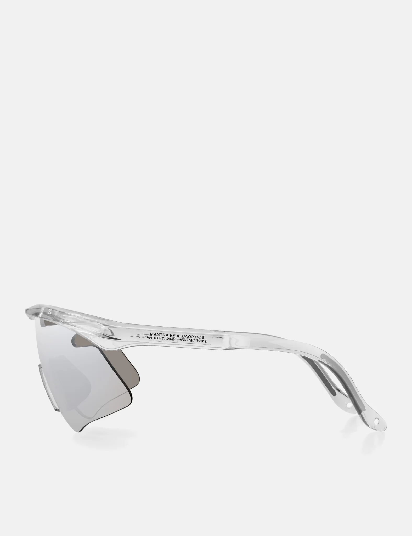 Alba Optics Mantra Sunglasses - Crystal Glossy/VZUM ALU - Image 4