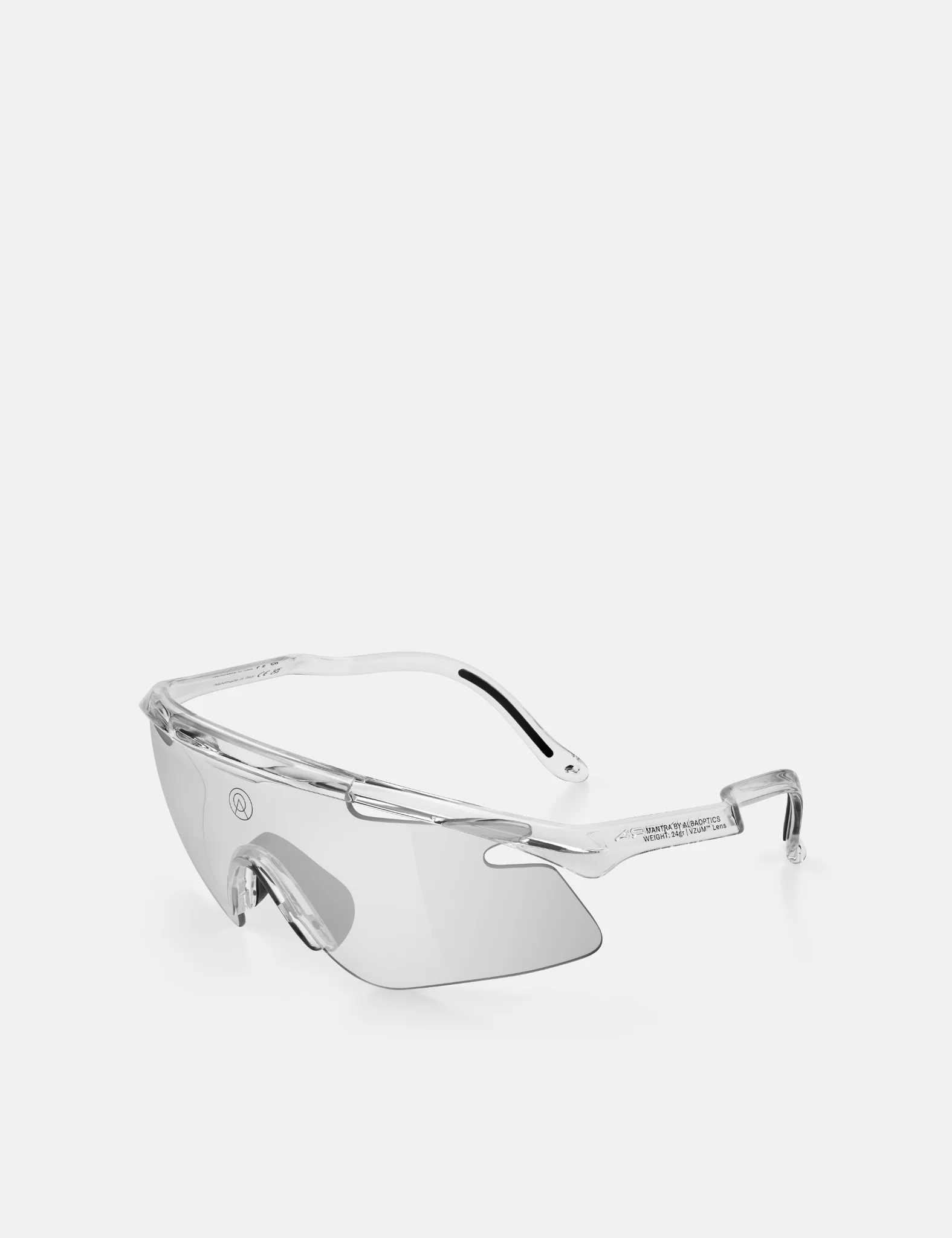 Alba Optics Mantra Sunglasses - Crystal Glossy/VZUM SUPER ALU - Image 2