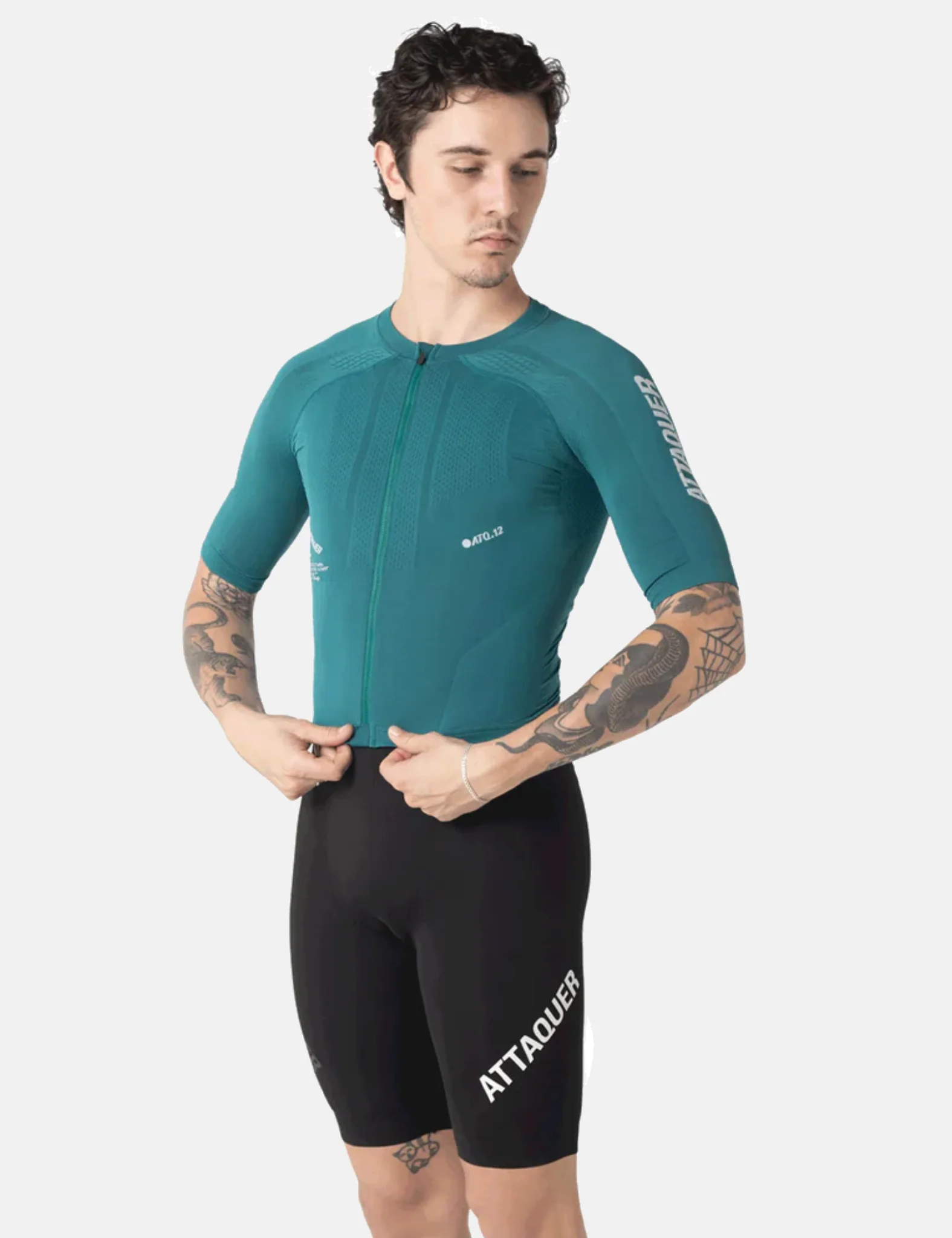 Attaquer OrbKnit Race Jersey - Emerald Green