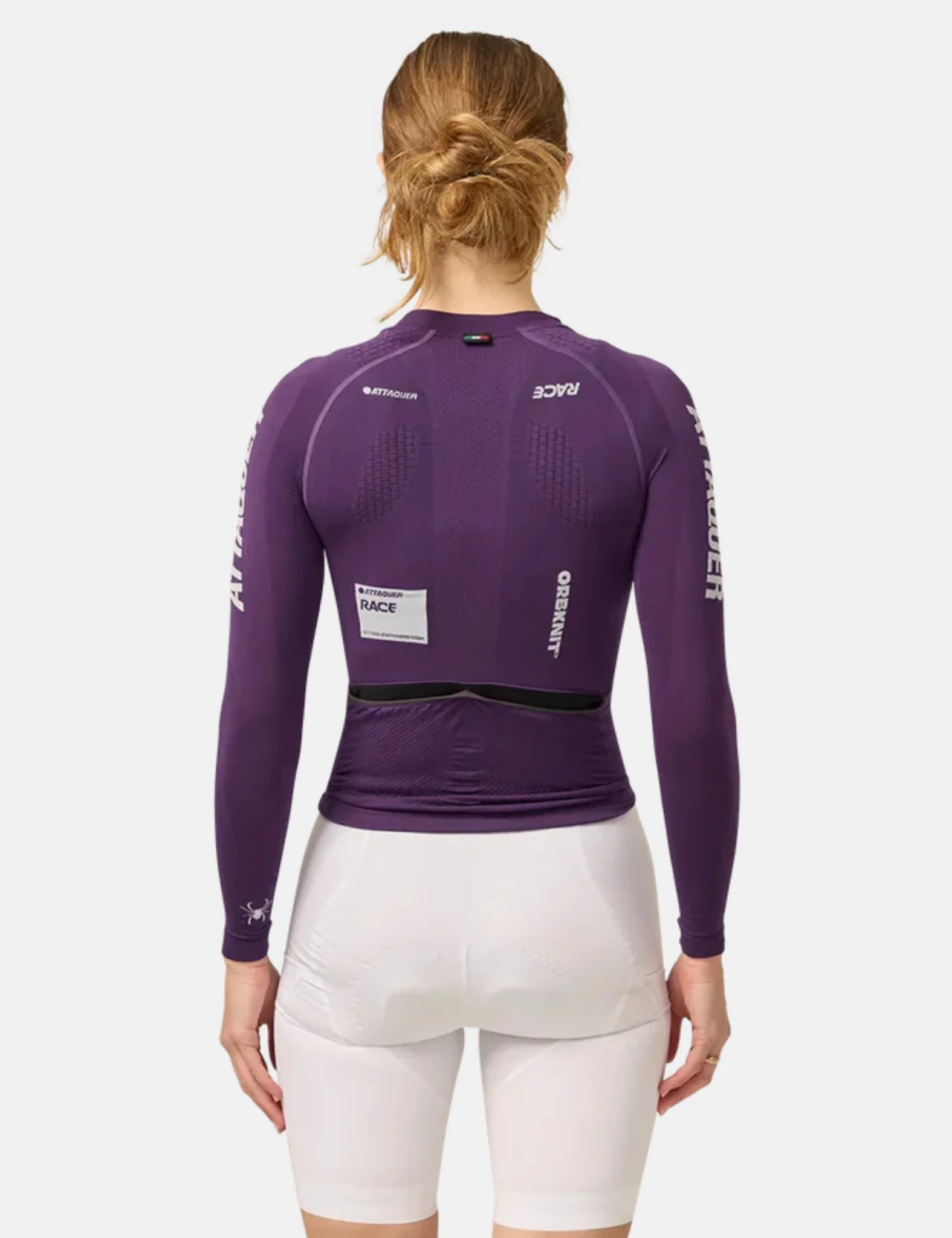 Attaquer OrbKnit Womens Race Jersey Long Sleeve - Purple - Image 4