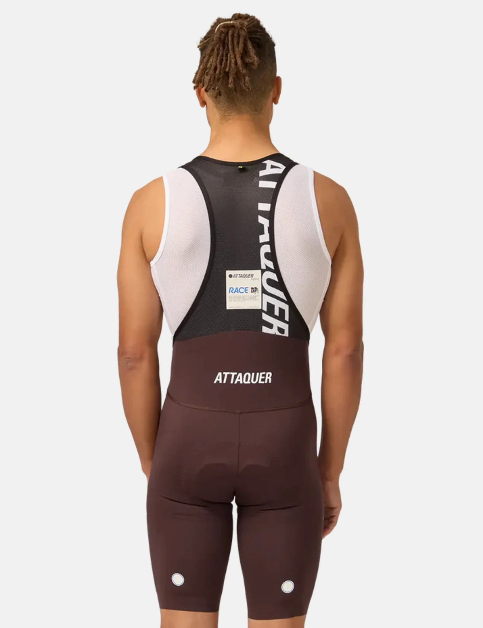 Attaquer Race Bib Short - Brown - Image 4