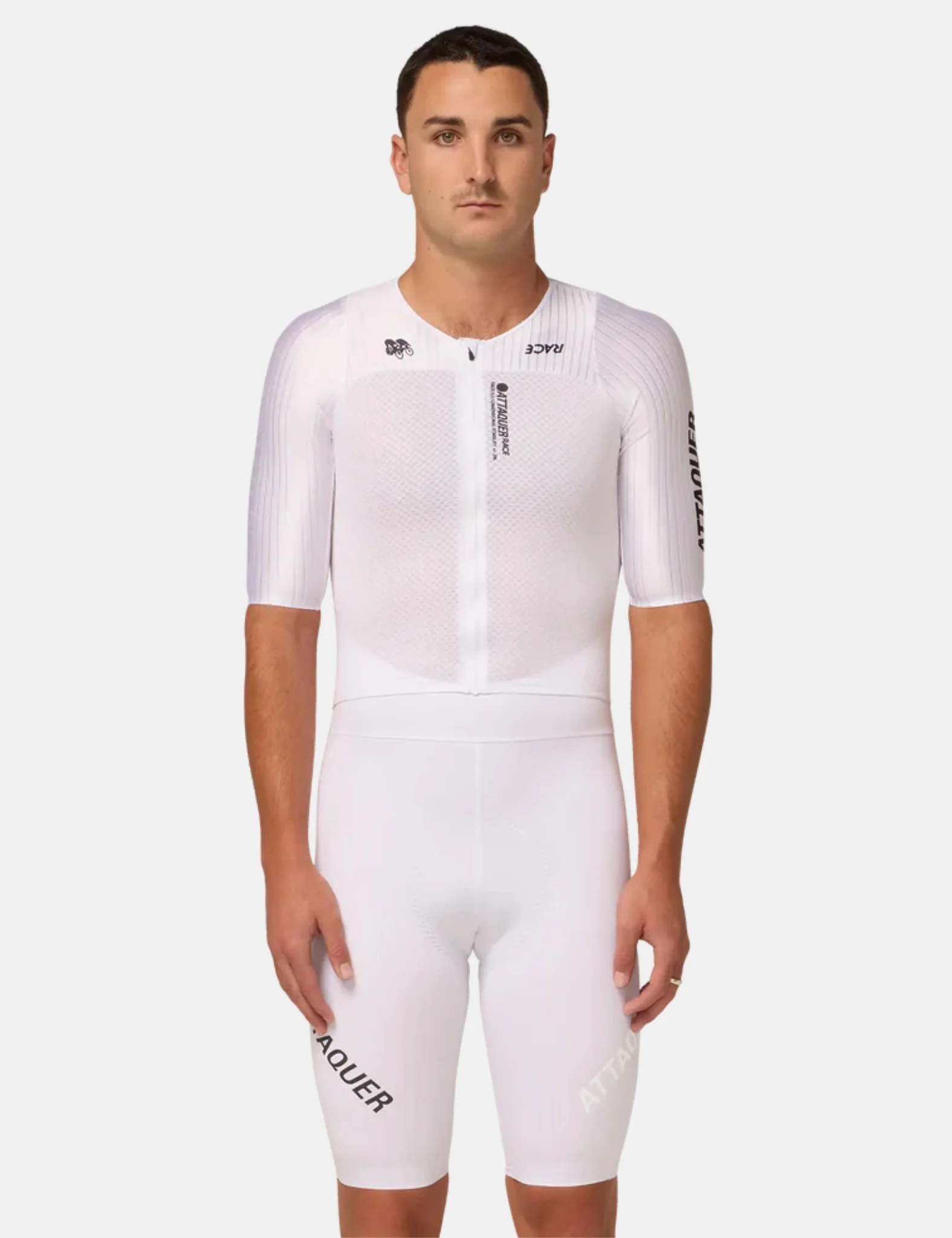 Attaquer Race EXOsuit Skinsuit - White