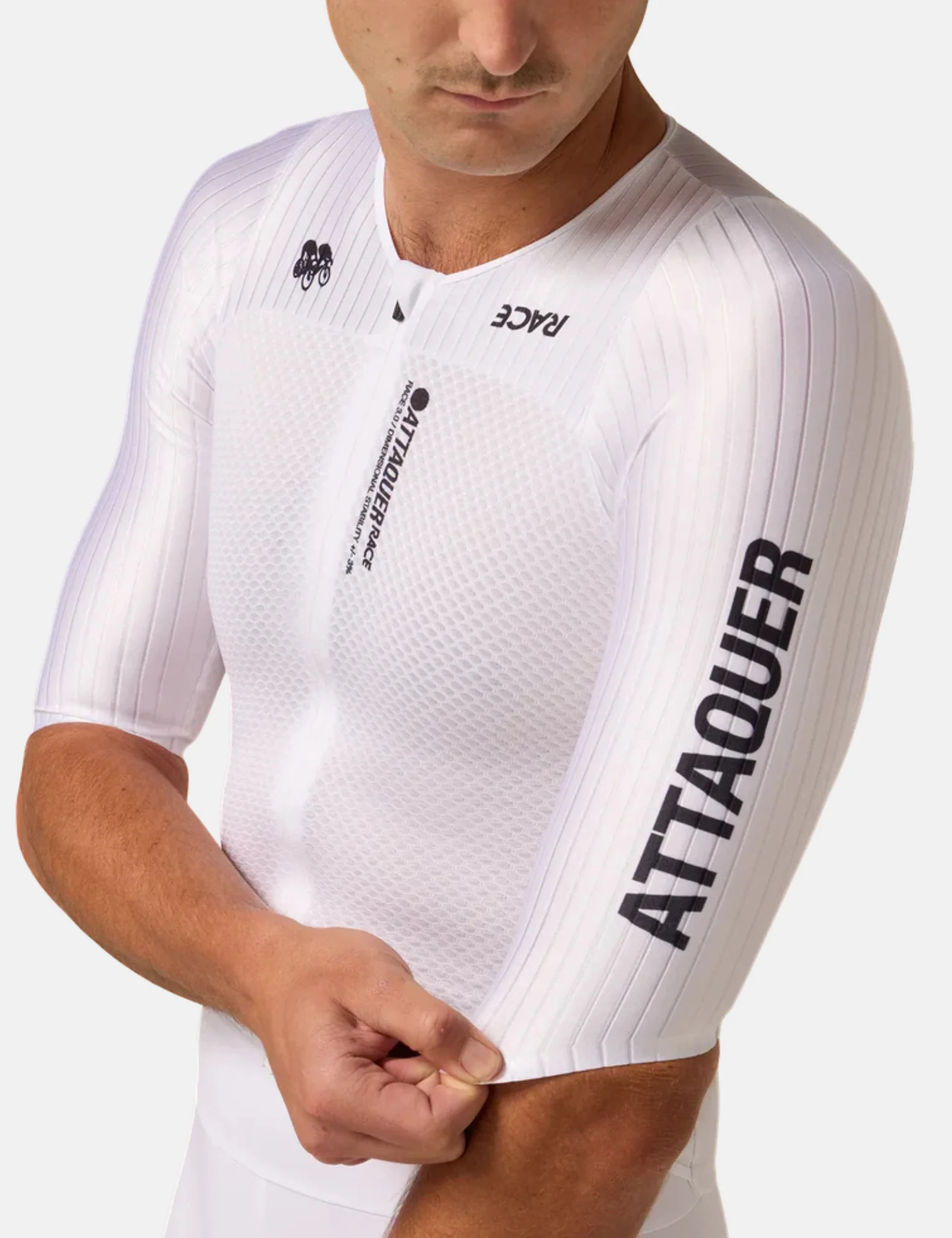 Attaquer Race EXOsuit Skinsuit - White - Image 2