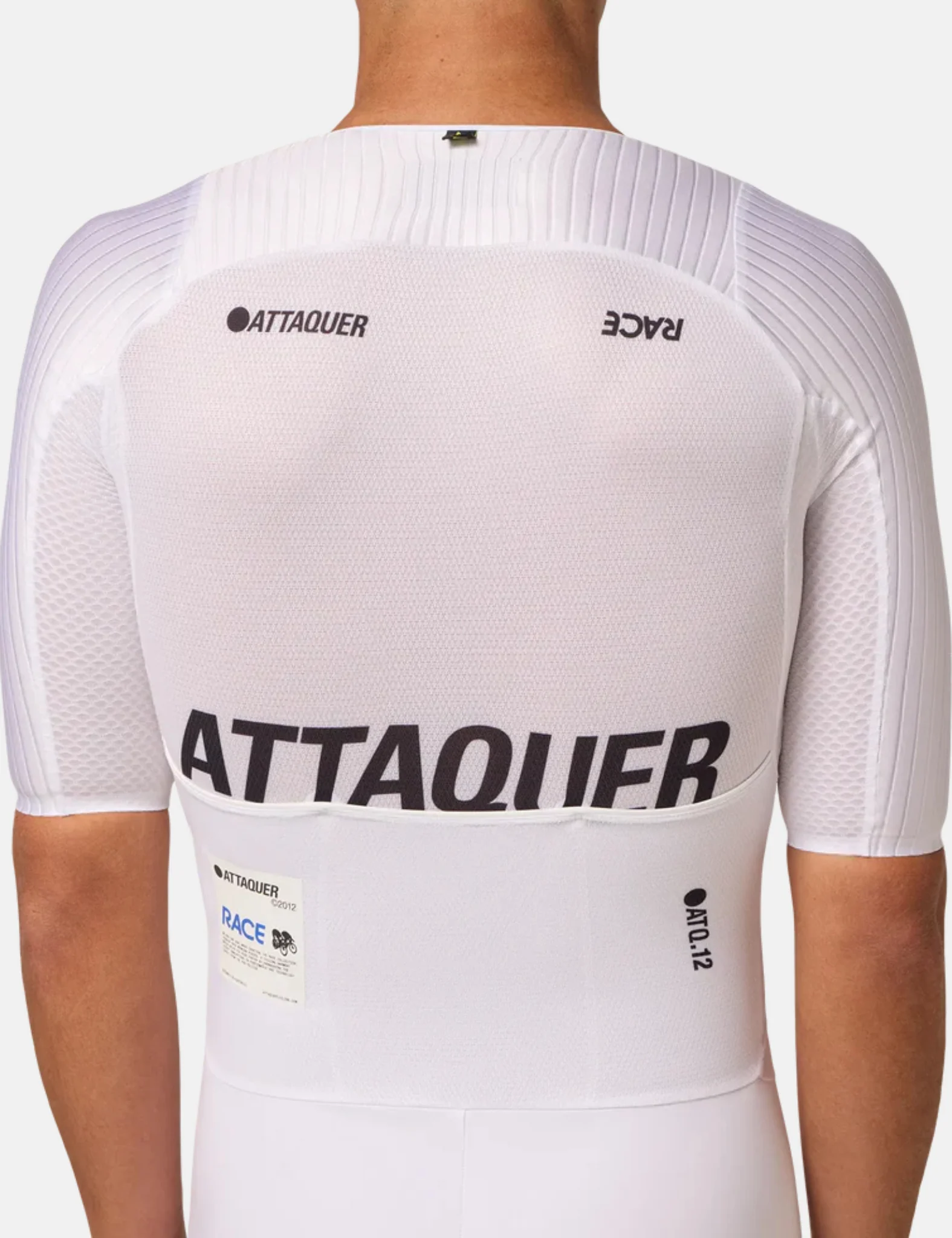 Attaquer Race EXOsuit Skinsuit - White - Image 3
