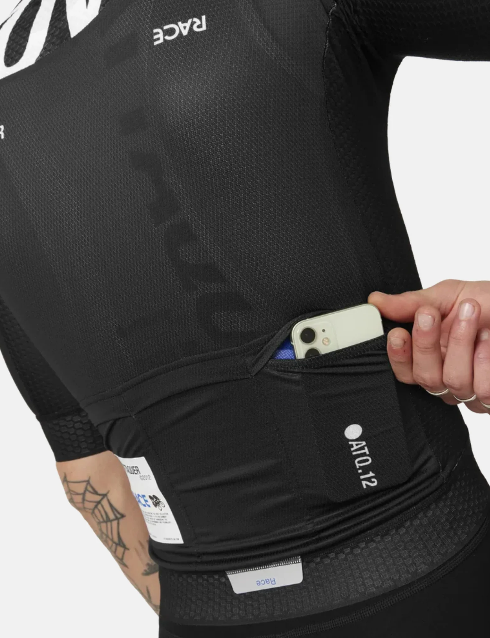 Attaquer Race Jersey - Black - Image 3
