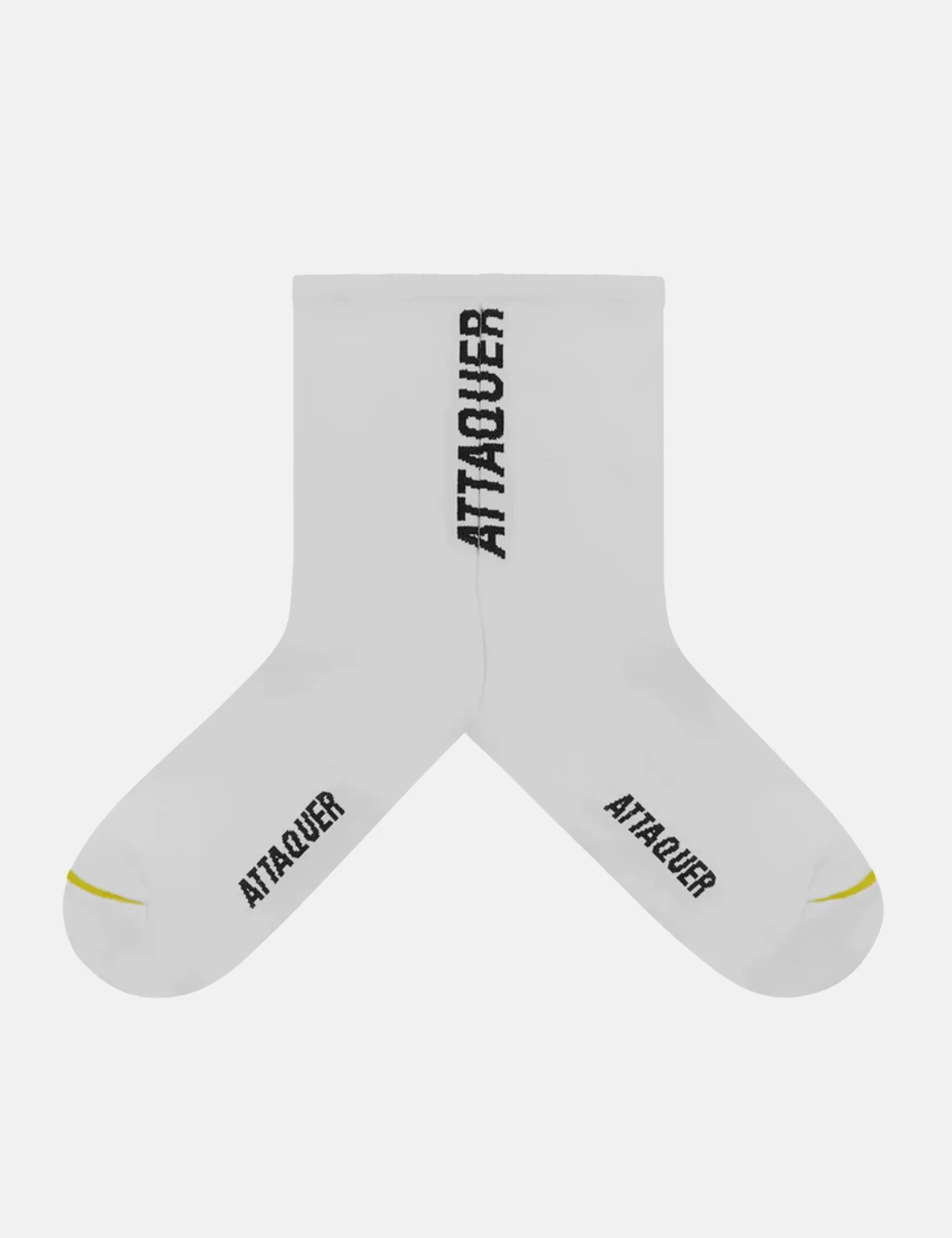 Attaquer Vertical Logo Socks - White - Image 2