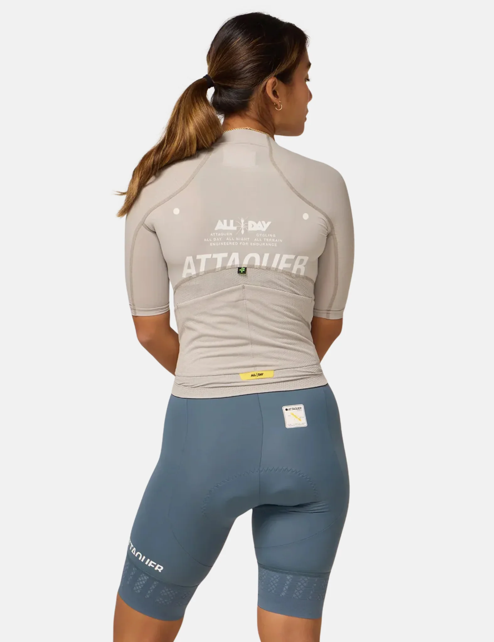 Attaquer Womens All Day Jersey - Ash Grey - Image 4