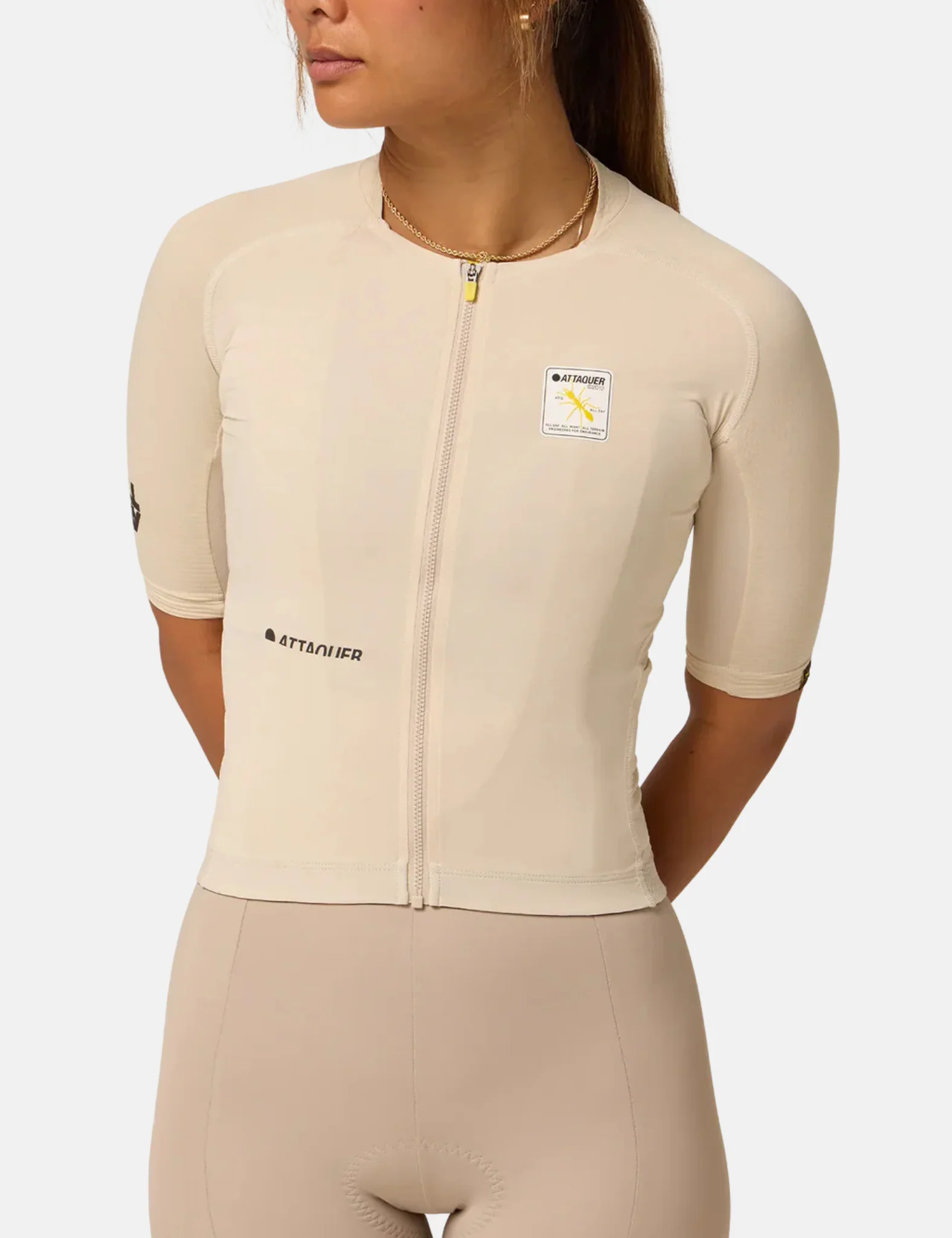 Attaquer Womens All Day Jersey - Eggshell - Image 3