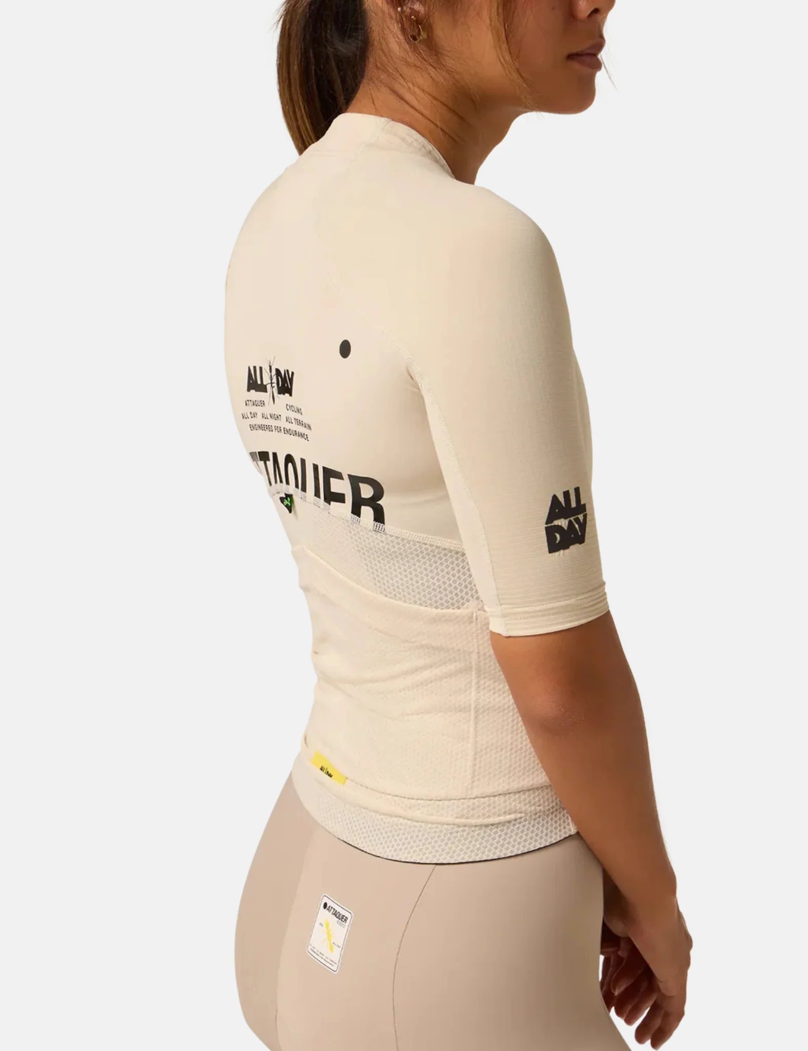 Attaquer Womens All Day Jersey - Eggshell - Image 4