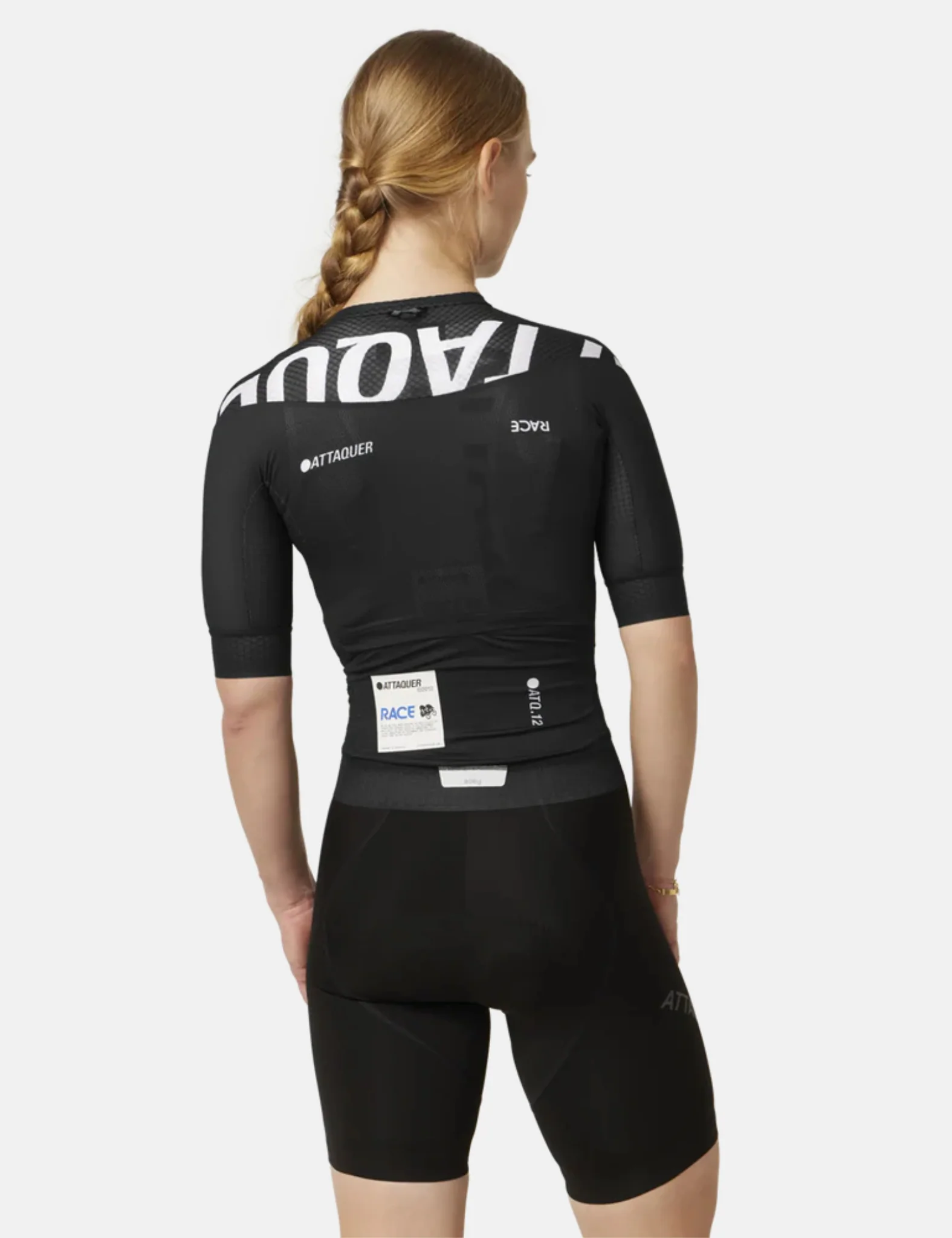 Attaquer Womens Race Jersey - Black - Image 4