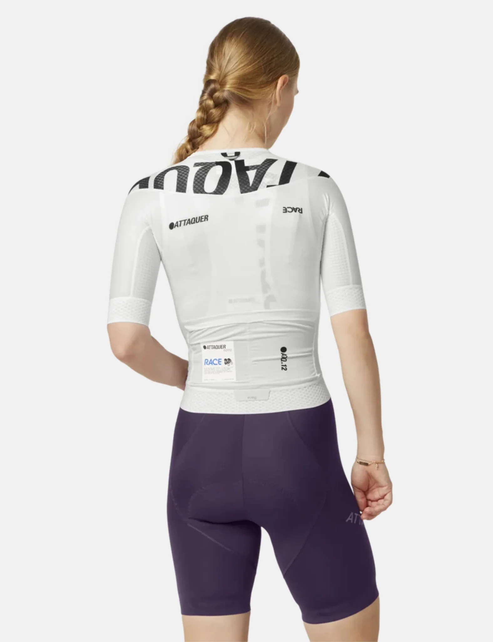Attaquer Womens Race Jersey - White - Image 4