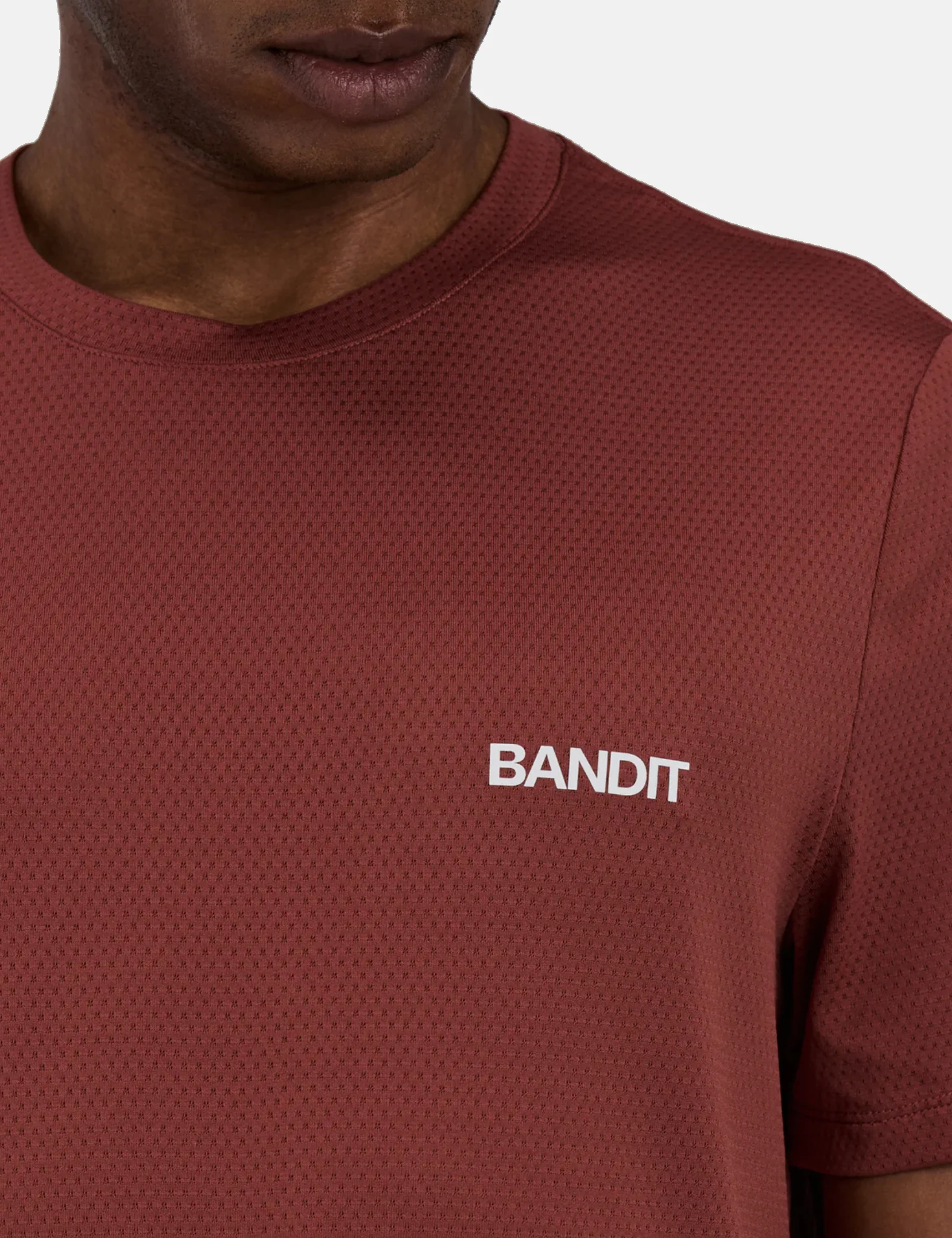 Bandit Men's Micromesh Run T-Shirt - Mahogany Brown - Image 5