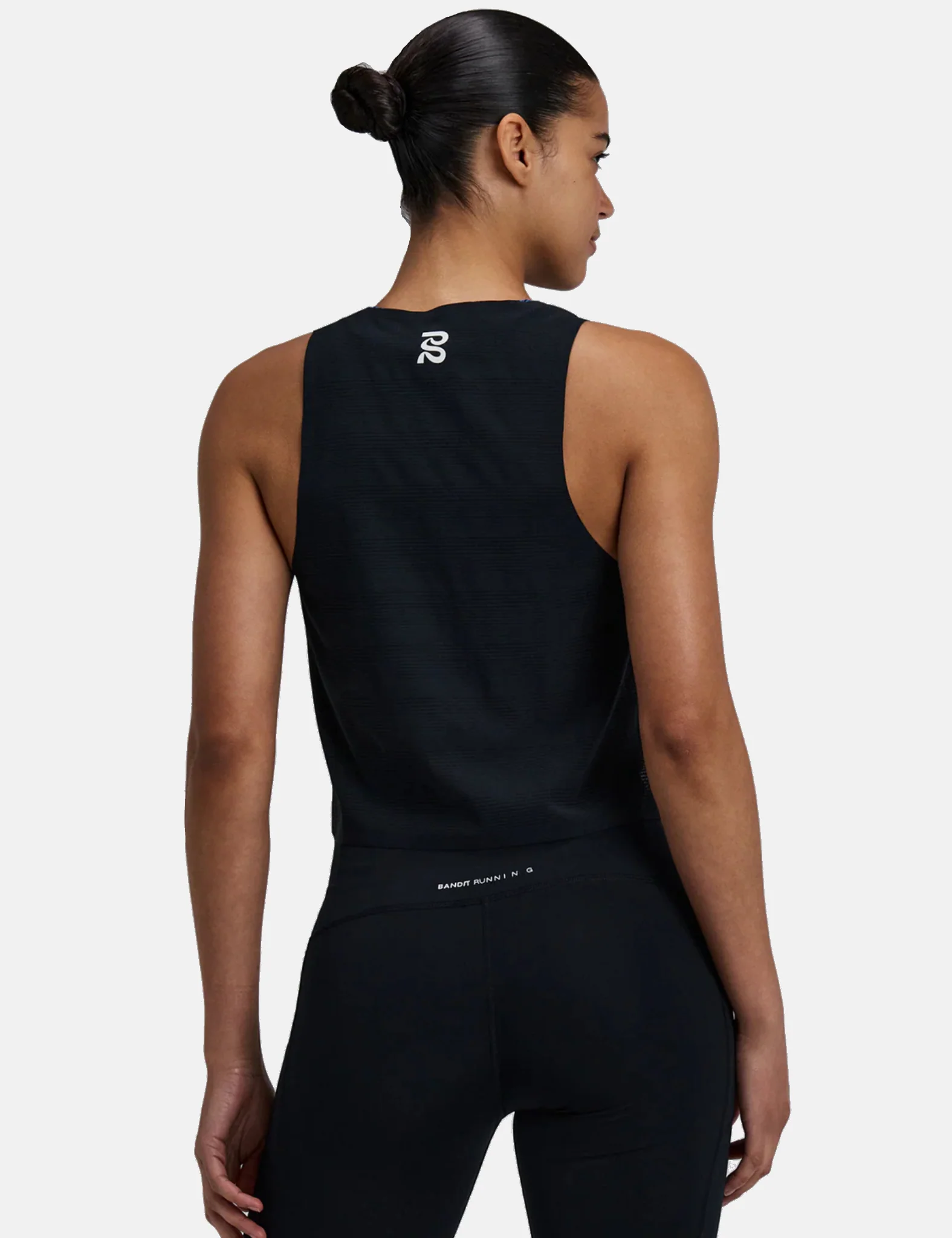 Bandit Women's CoolGrid Race Singlet - Black - Image 4