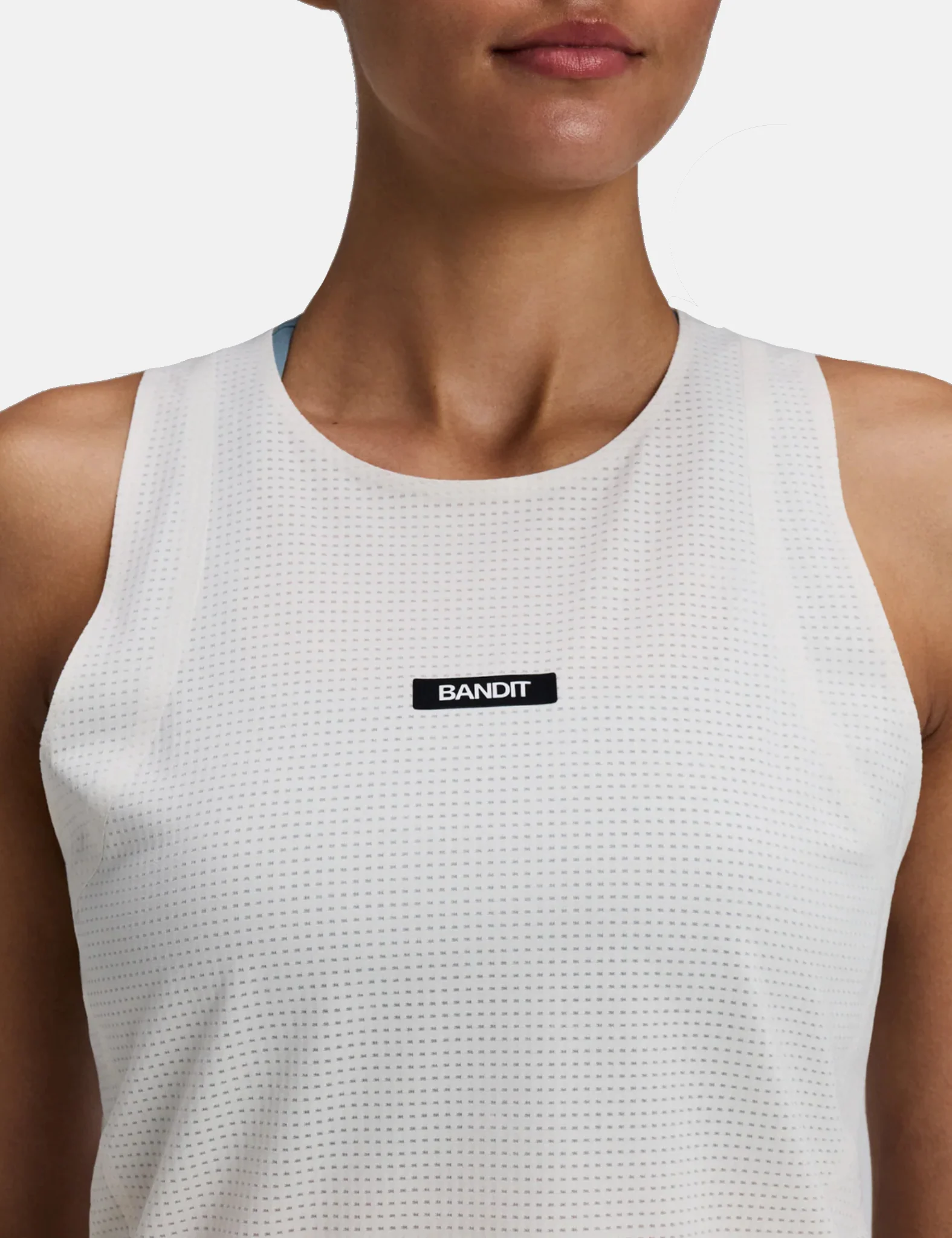Bandit Women's GeoMesh™ Race Singlet - Cream - Image 3