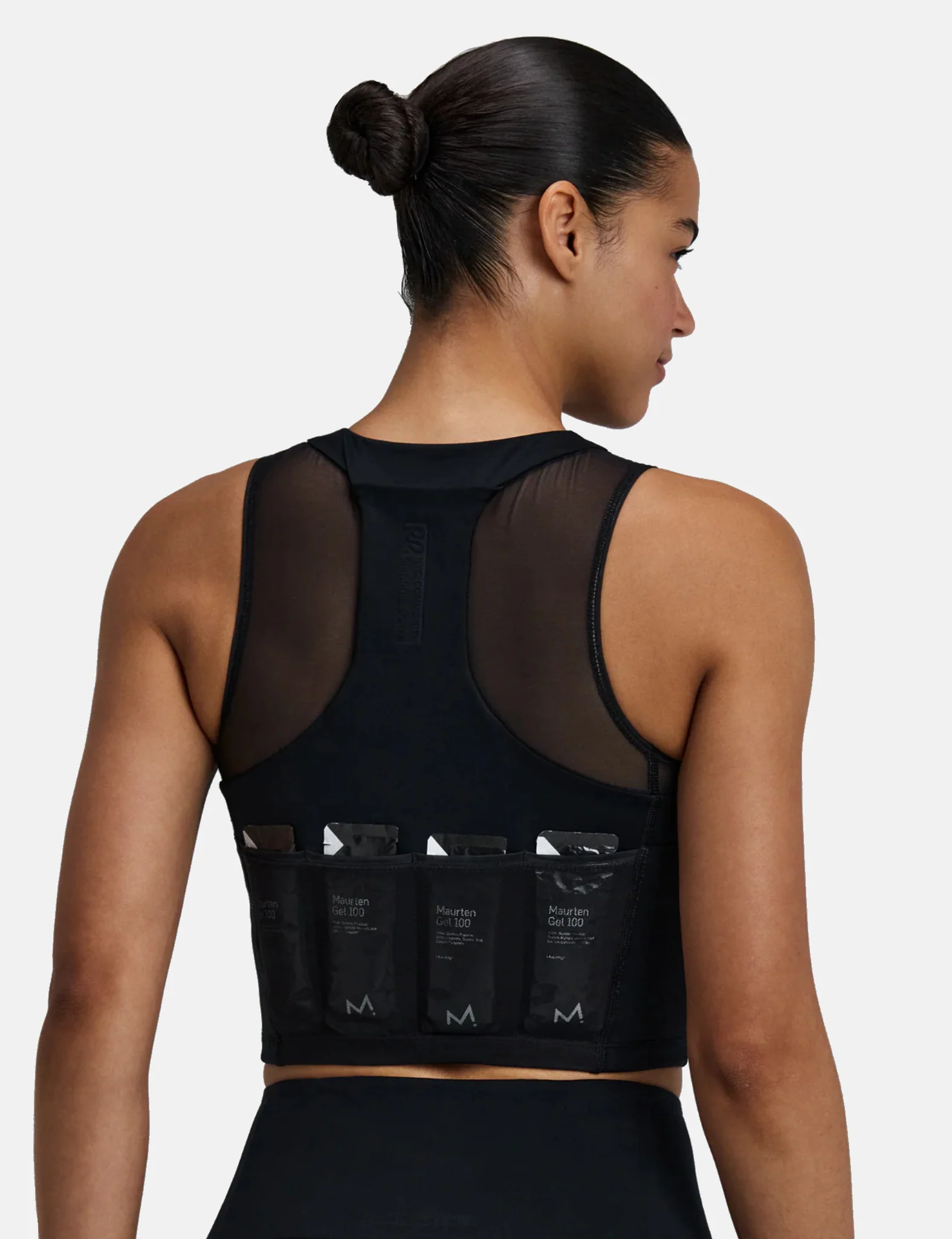 Bandit Women's Stamina-V™ Lyra Race Crop - Black - Image 2