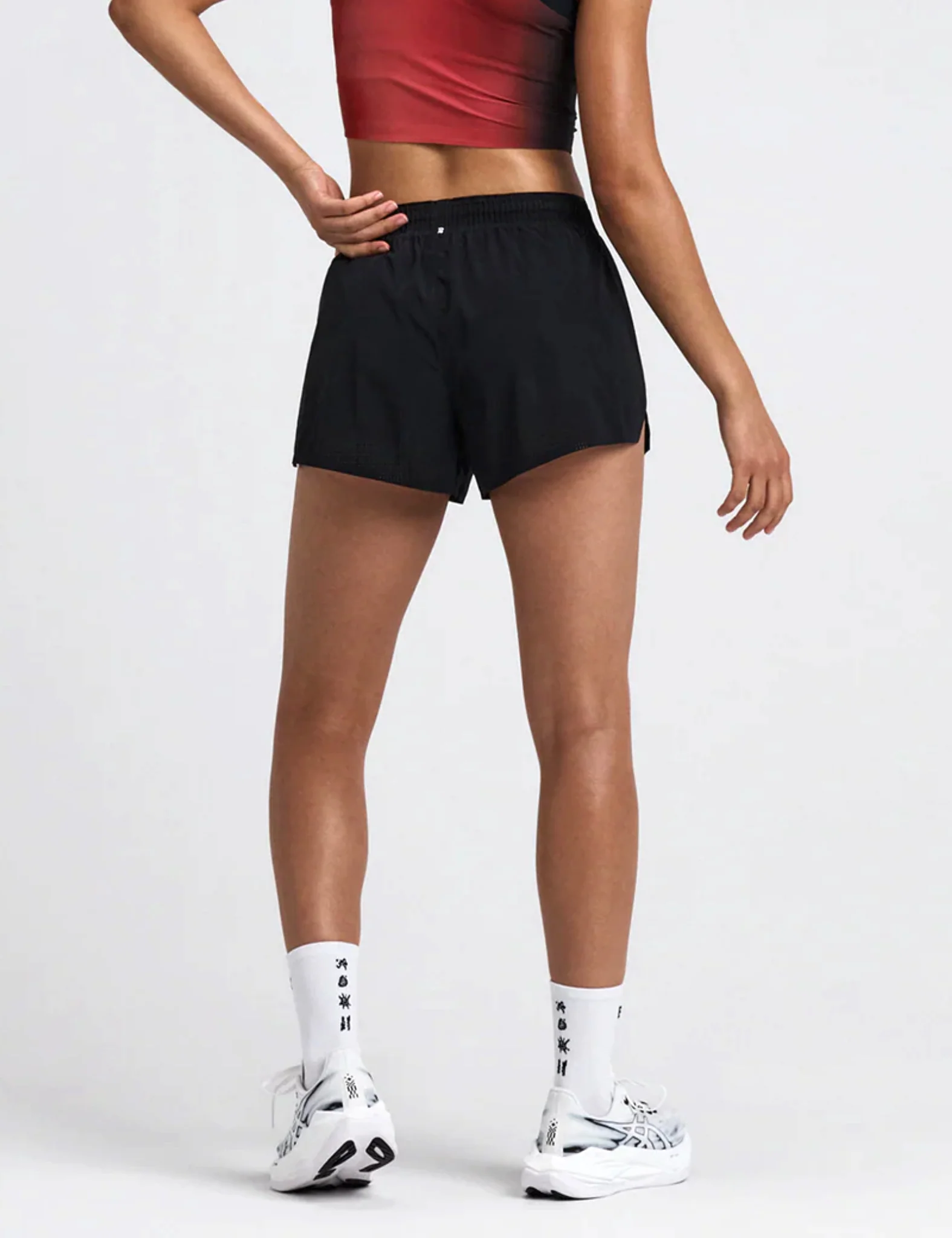 Bandit Women's Vento™ Next Gen 3" Split Short - Black - Image 4