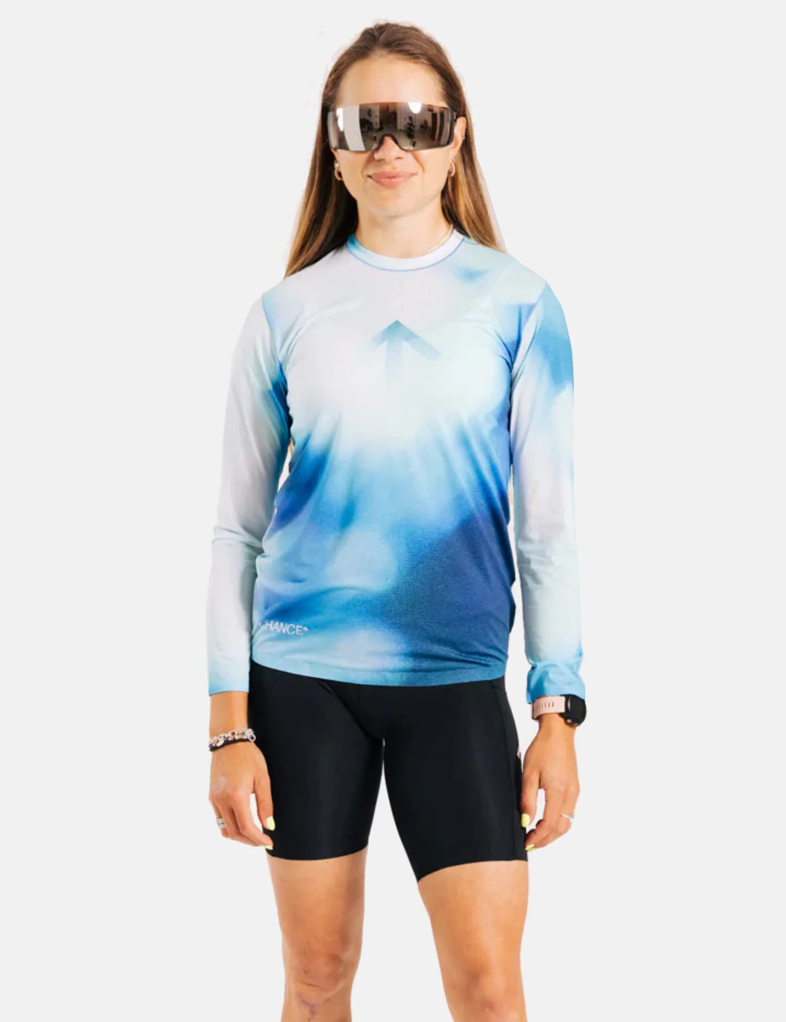 Chance AROW Lightweight Long Sleeve T-Shirt - Elysian Fields Blue - Image 2
