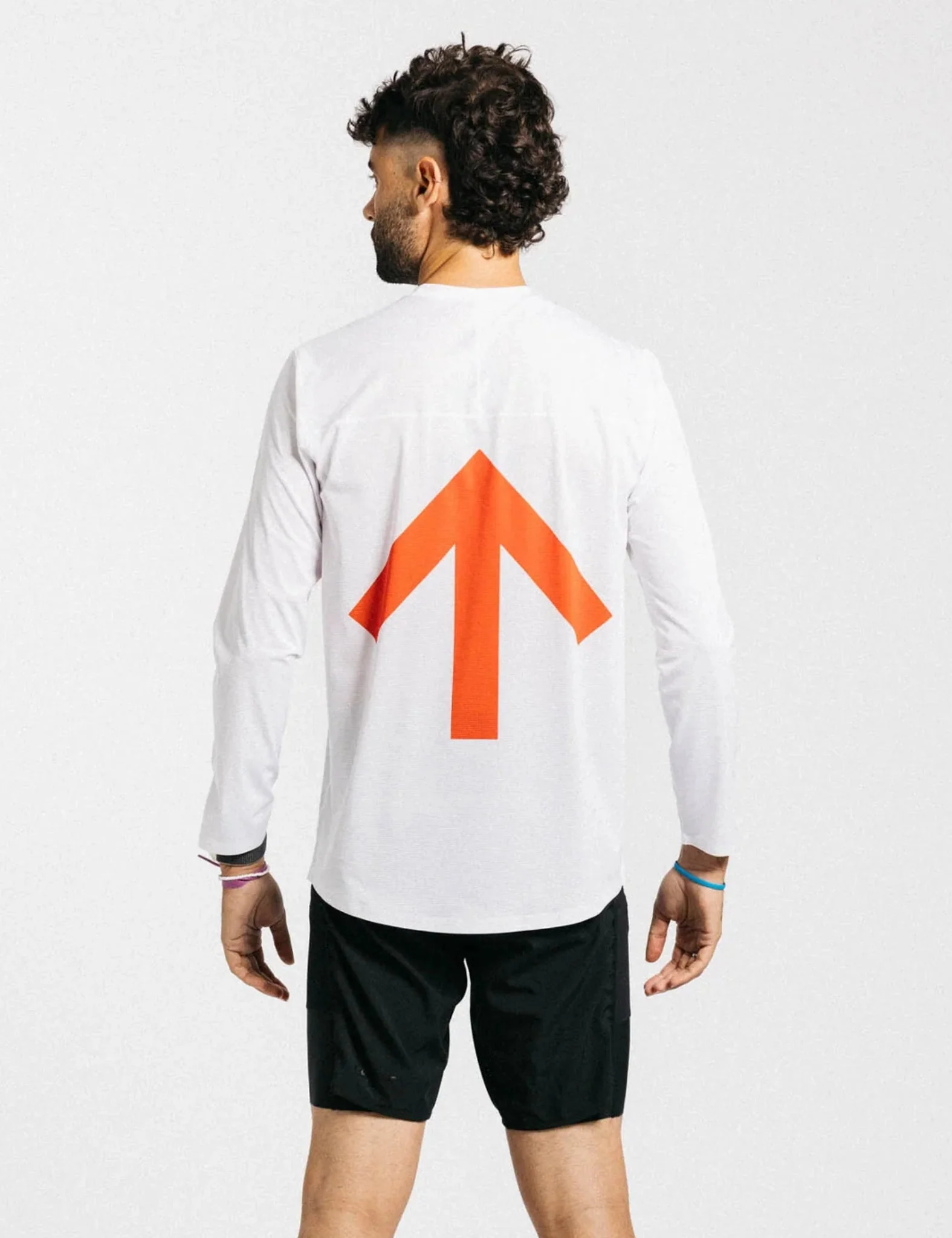 Chance AROW Lightweight Long Sleeve Tee - White - Image 4
