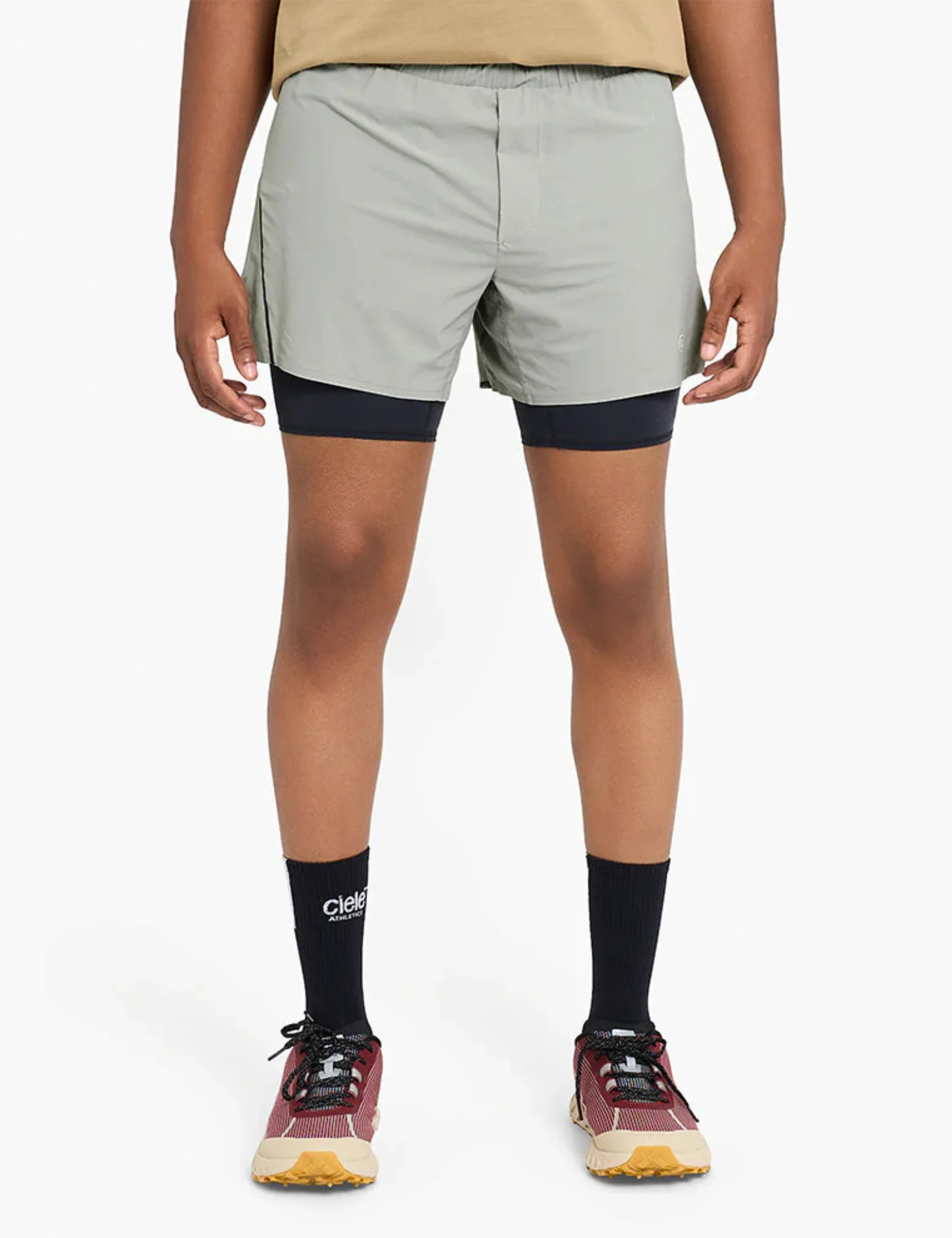 Ciele Athletics M-DLY 5''  Shorts Tights - Airy Grey
