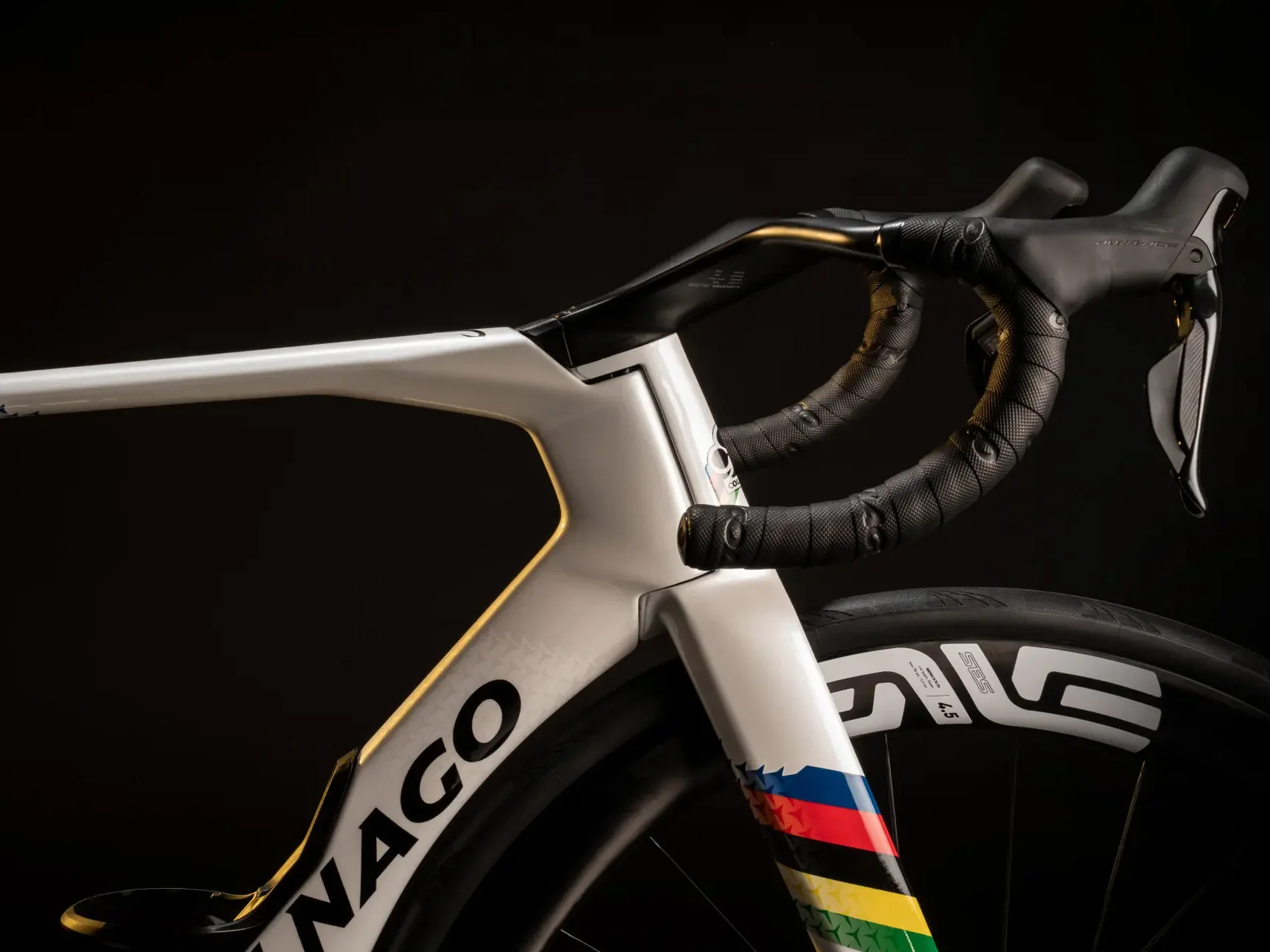 Colnago Y1RS Road Bike | Dura Ace Di2 | World Championship White - Image 2