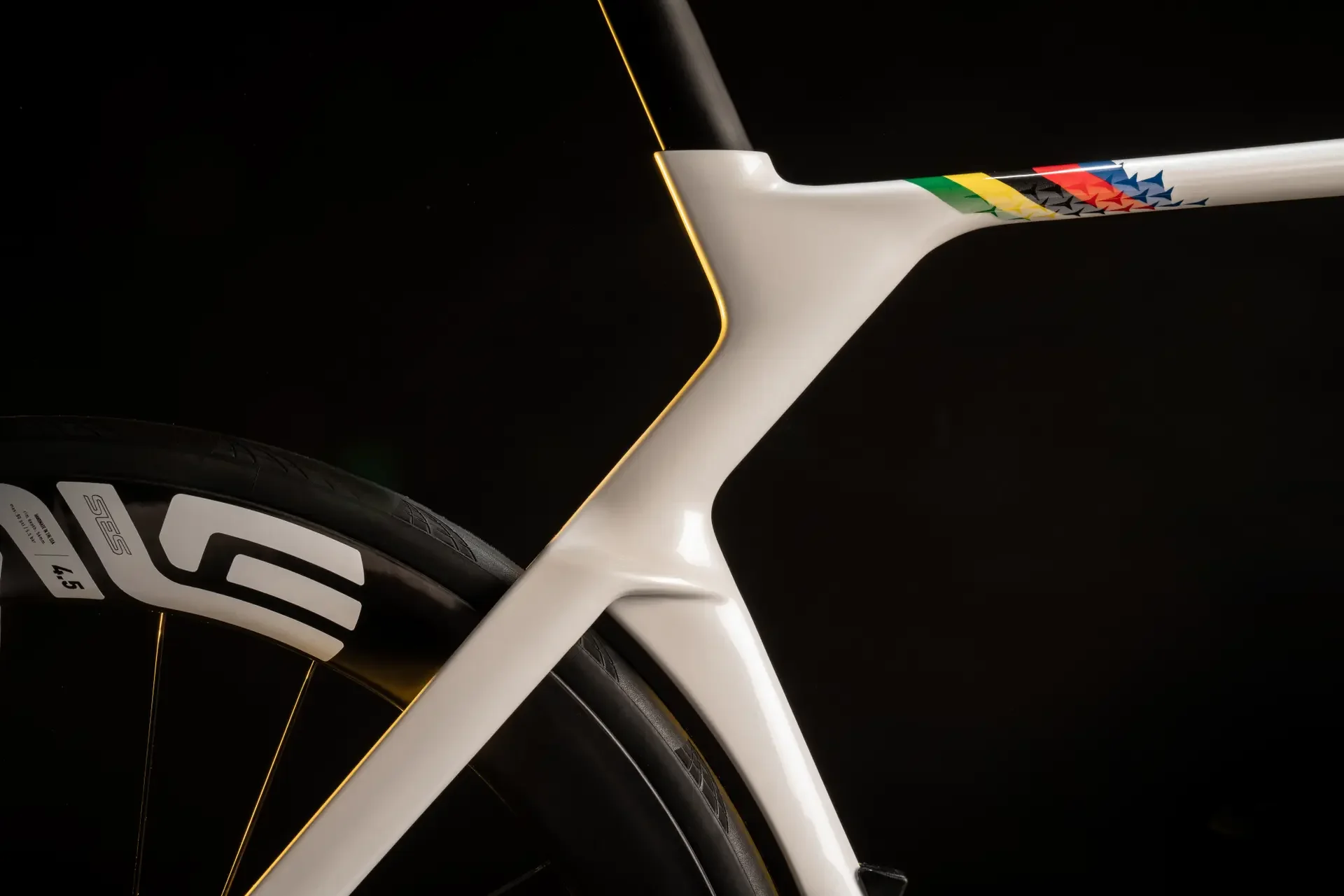 Colnago Y1RS Road Bike | Dura Ace Di2 | World Championship White - Image 4