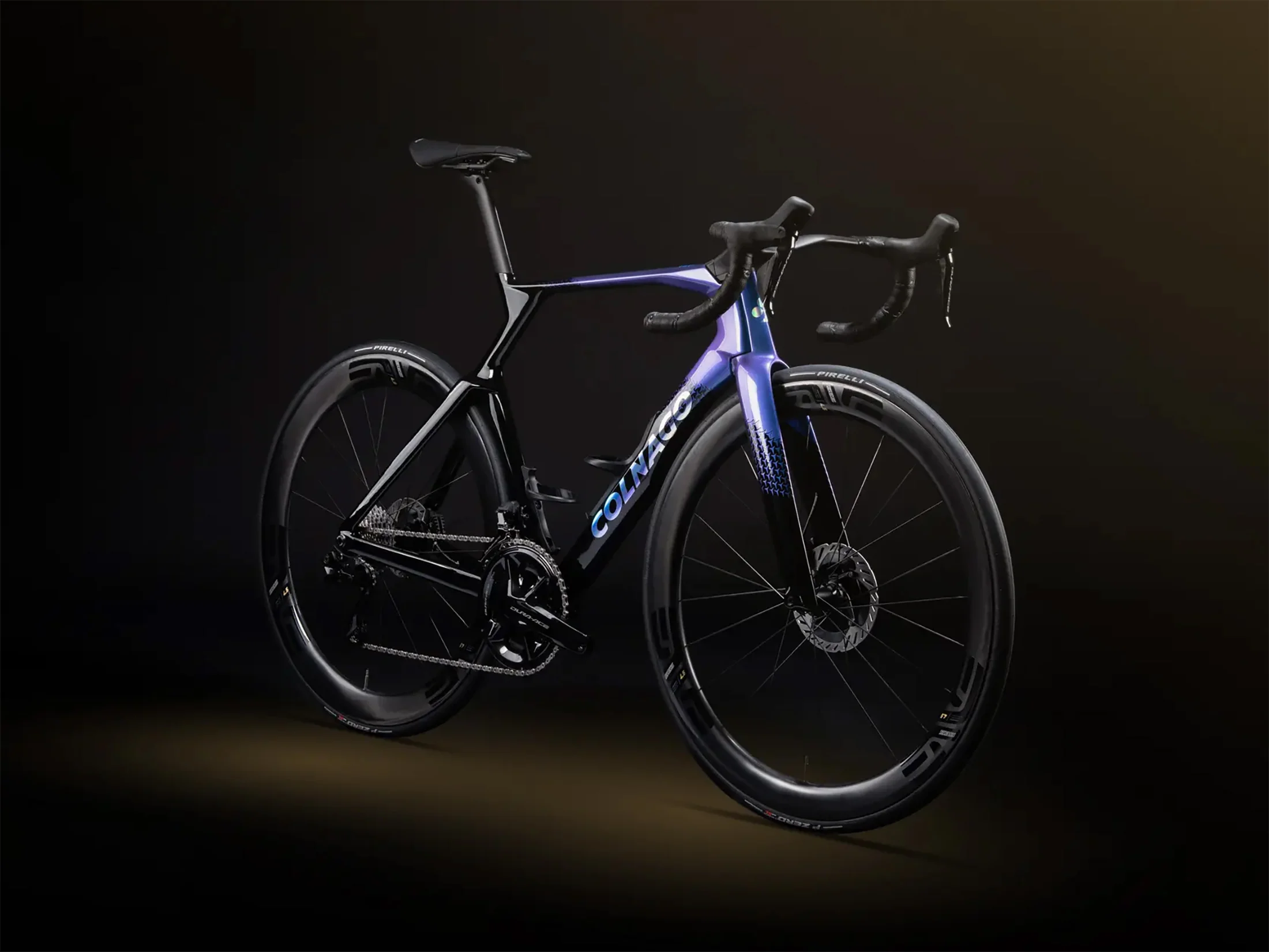 Colnago Y1RS Road Bike | Dura Ace Di2 | YSBO Black/Blue - Image 2