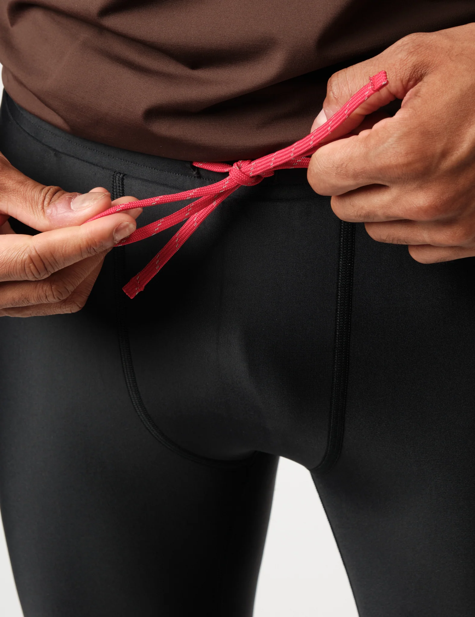 District Vision 9in Recycled Half Tights - Black - Image 6