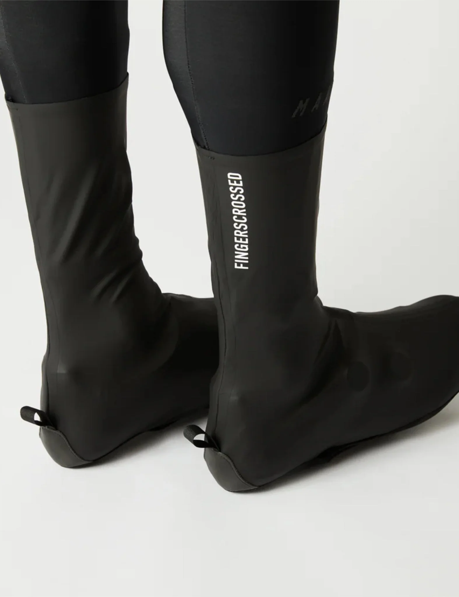 FINGERSCROSSED Waterproof Rain Overshoes - Black - Image 3