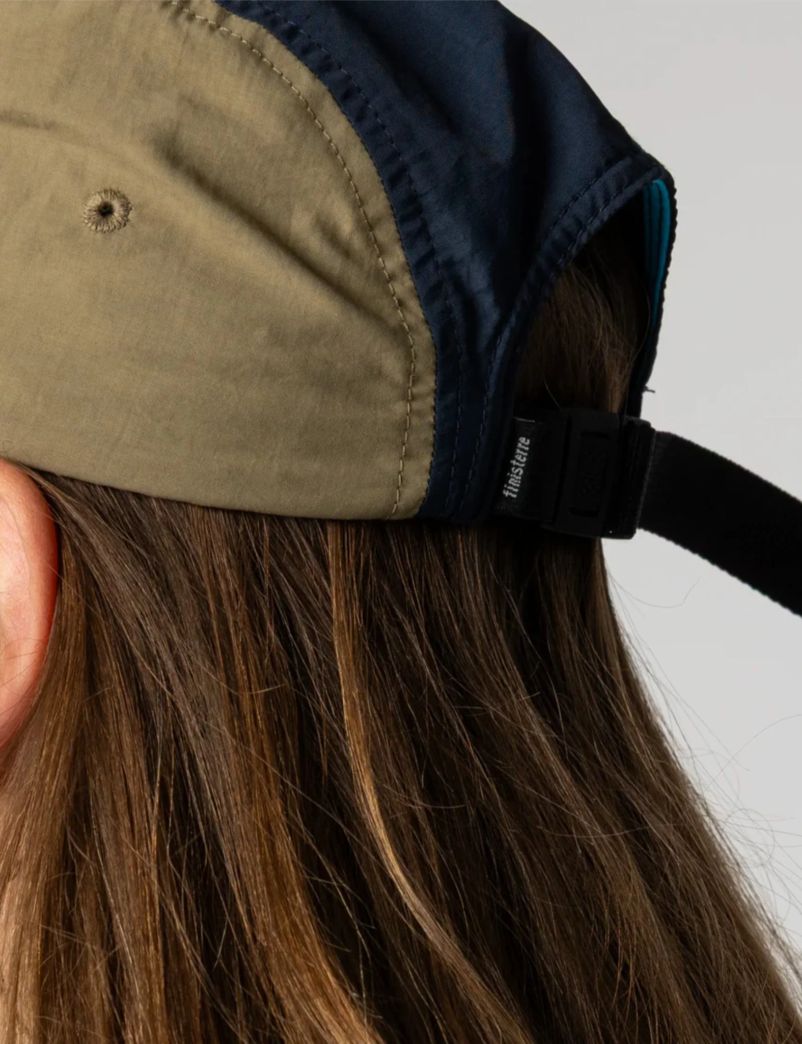 Finisterre Apex Soft-Peak 5-Panel Cap - Navy/Thorn/Deep Sea - Image 2