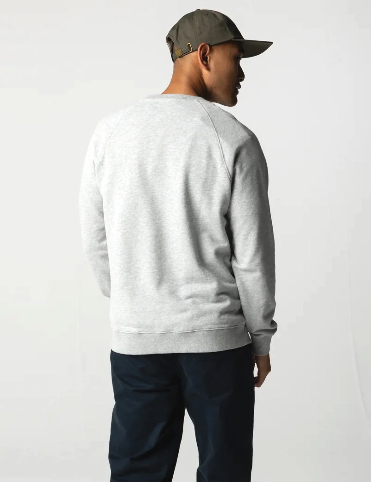 Finisterre Coho Sweatshirt - Grey Marl - Image 4