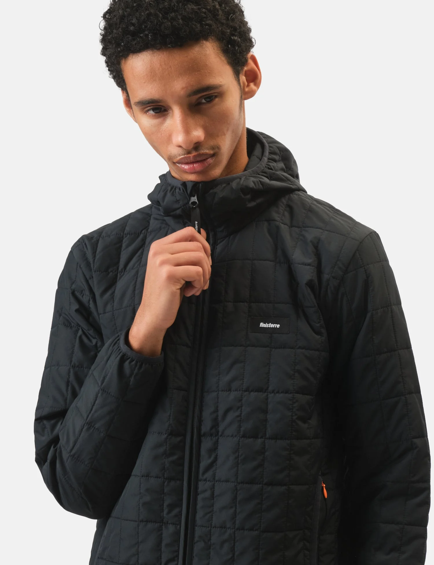 Finisterre Firecrest Hooded Jacket - Black - Image 2
