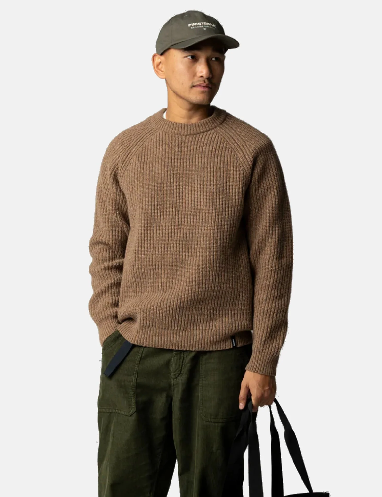 Finisterre Mora Jumper - Earth Brown