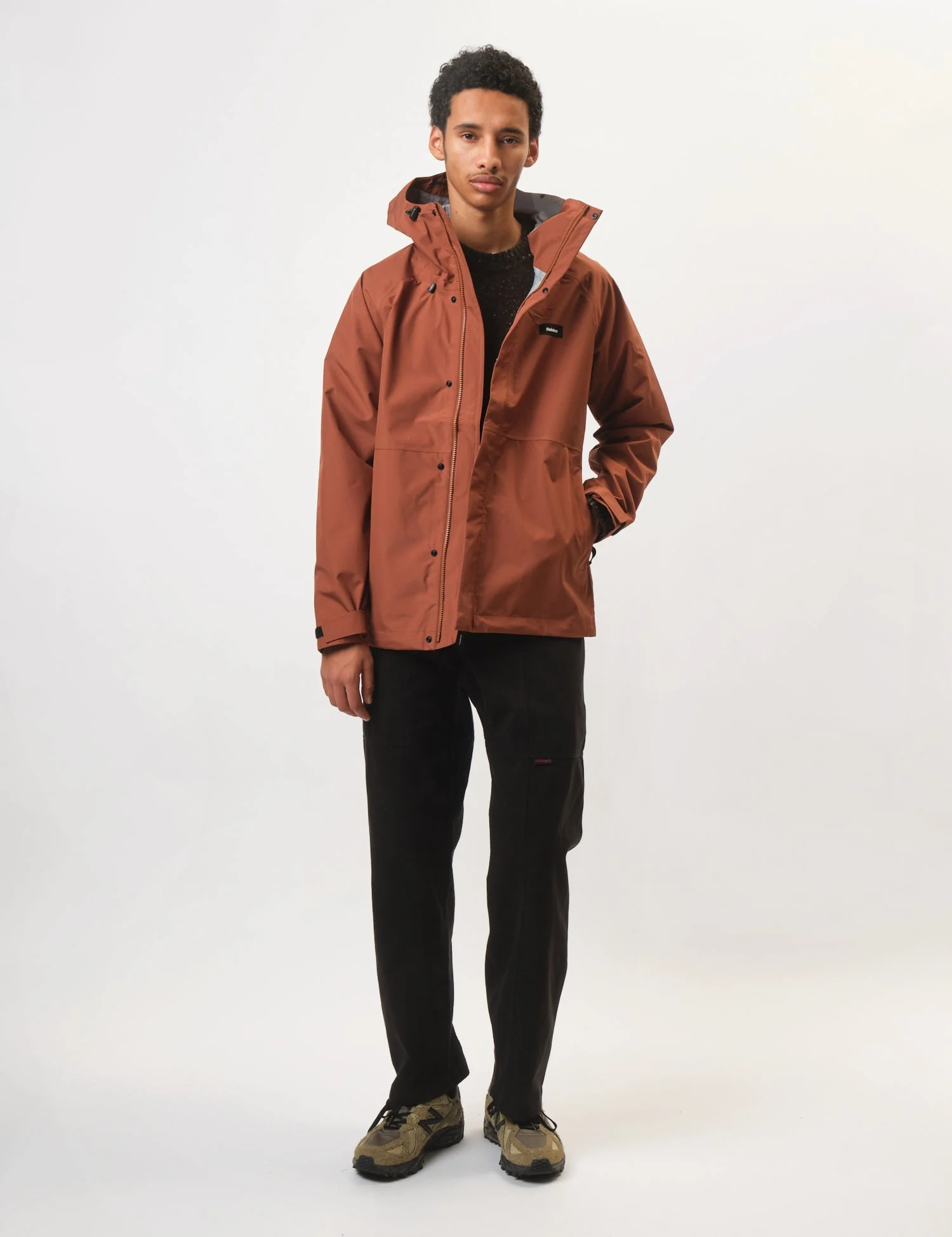 Finisterre Skybird Waterproof Jacket - Pecan Brown - Image 3