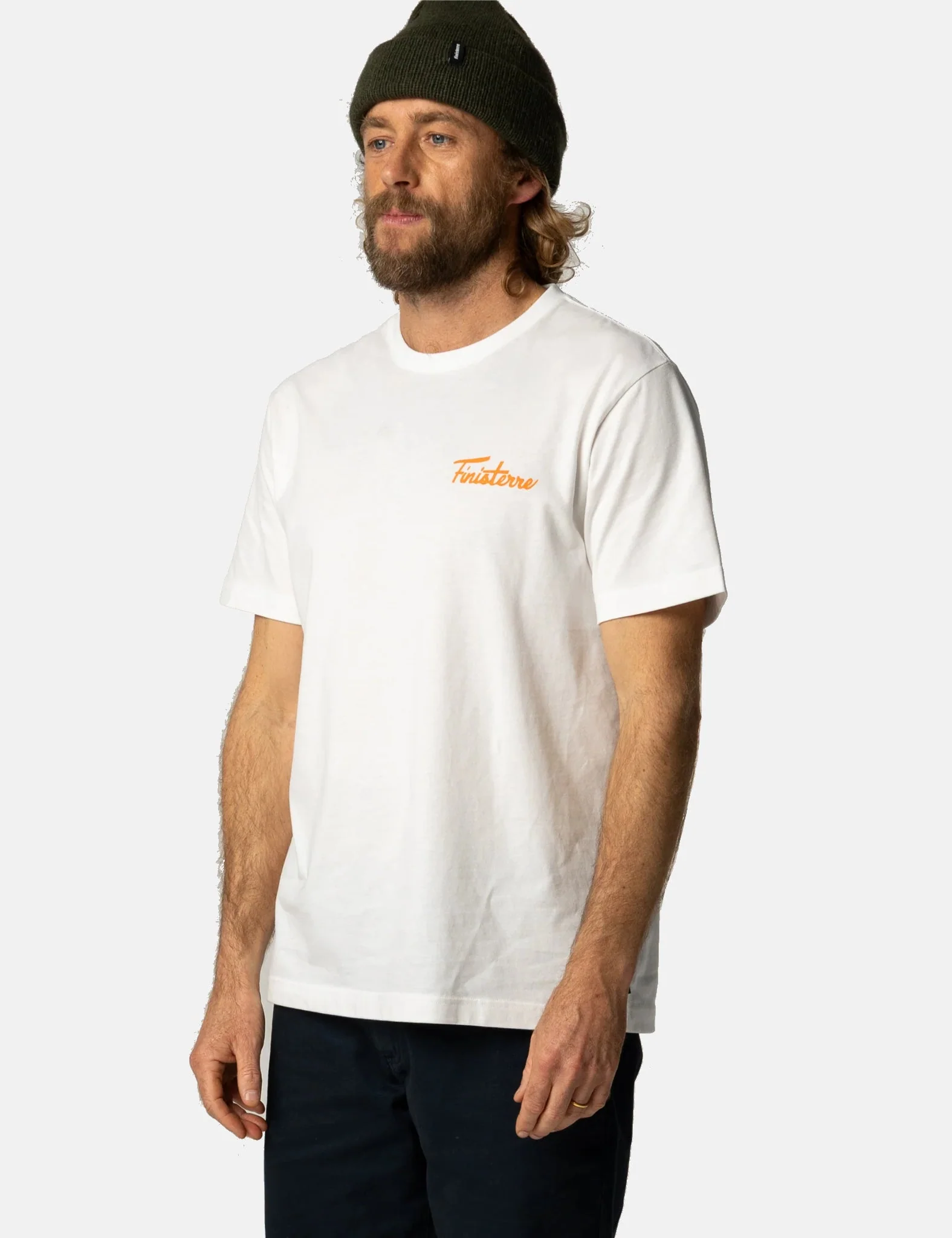 Finisterre Stoke Can T-Shirt - White - Image 2