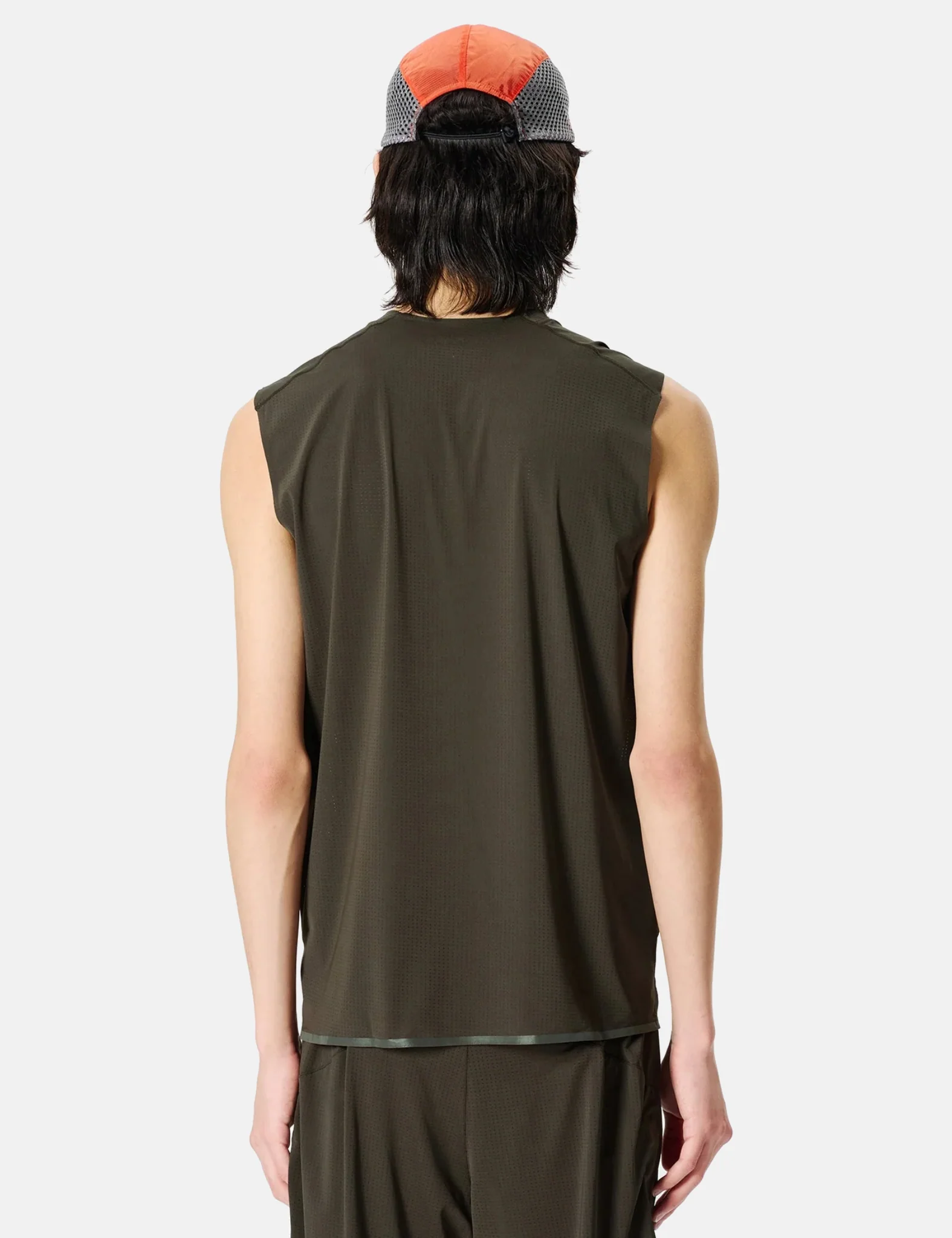 Goldwin Air Pit Sleeveless Vest - Jet Brown - Image 4