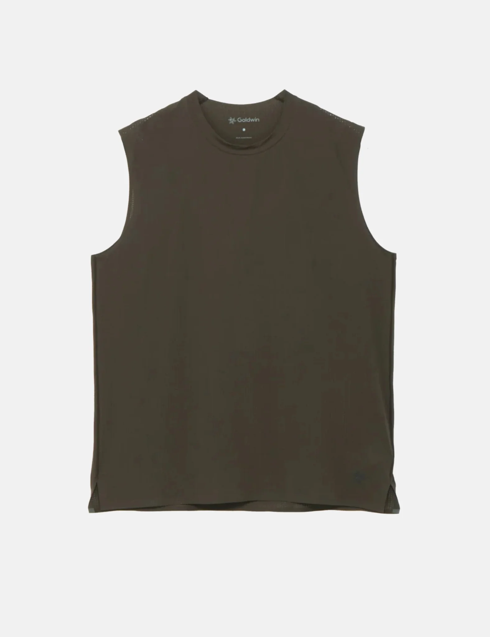 Goldwin Air Pit Sleeveless Vest - Jet Brown - Image 5