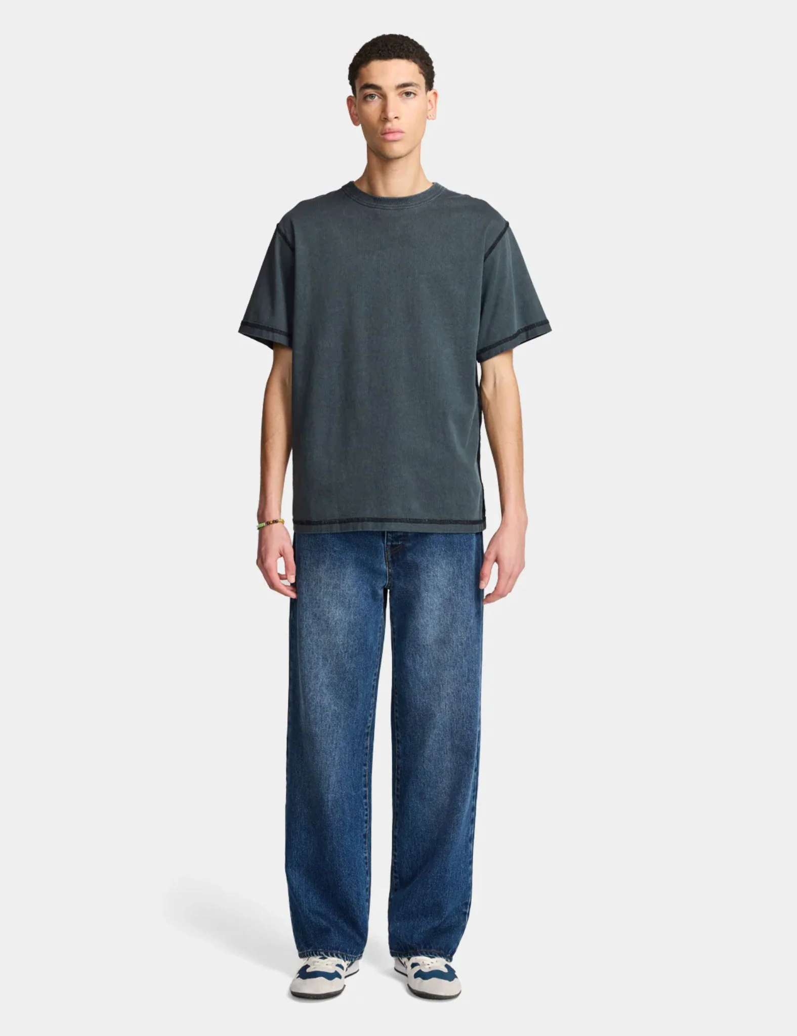 Larriet Blind T-Shirt - Used Black - Image 2