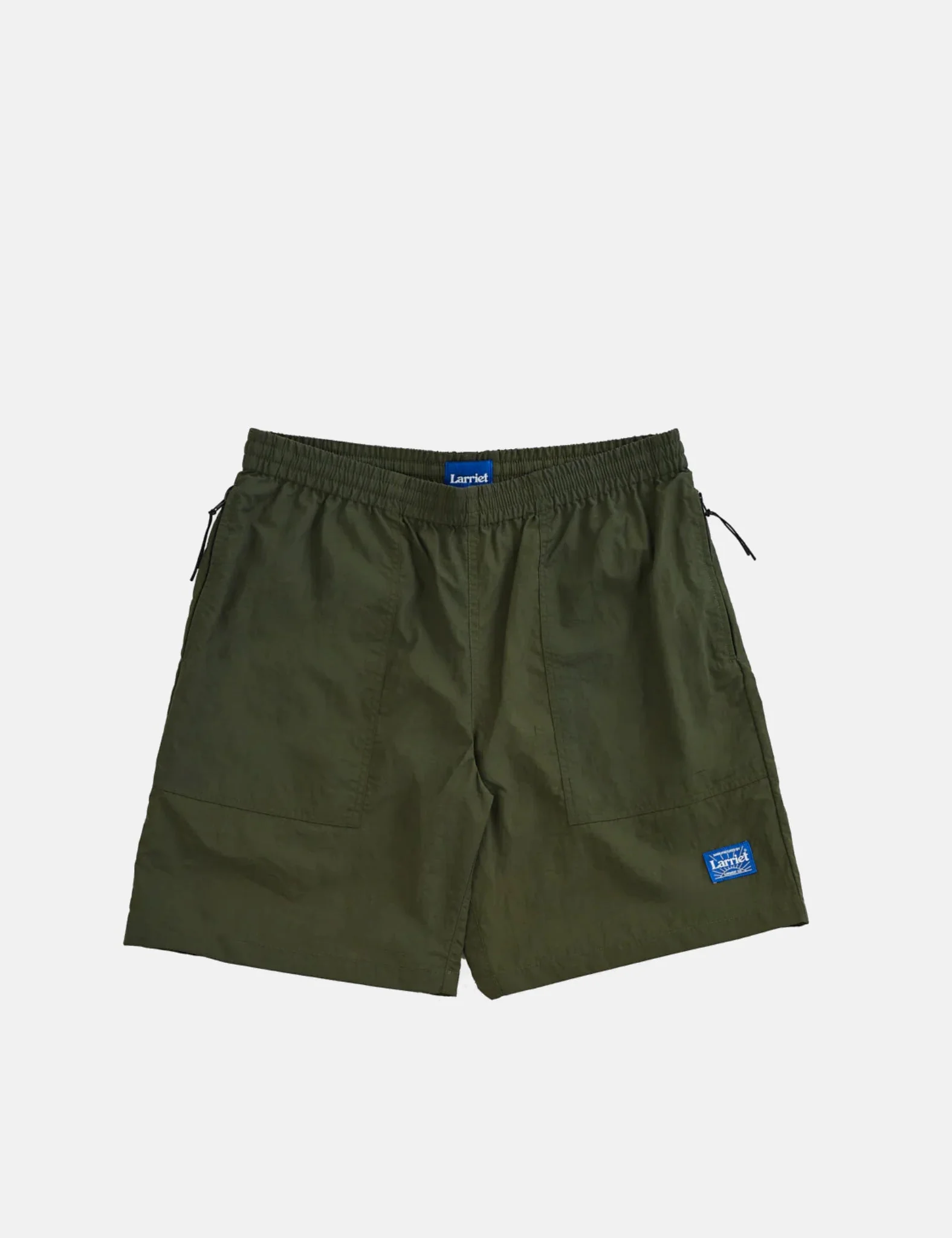 Larriet Rec Shorts - Army Green - Image 2