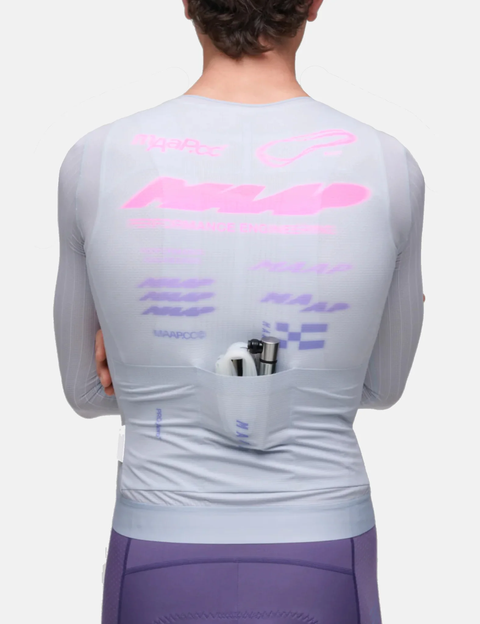 MAAP Beta Pro Aero LS Jersey - Xenon Purple - Image 2
