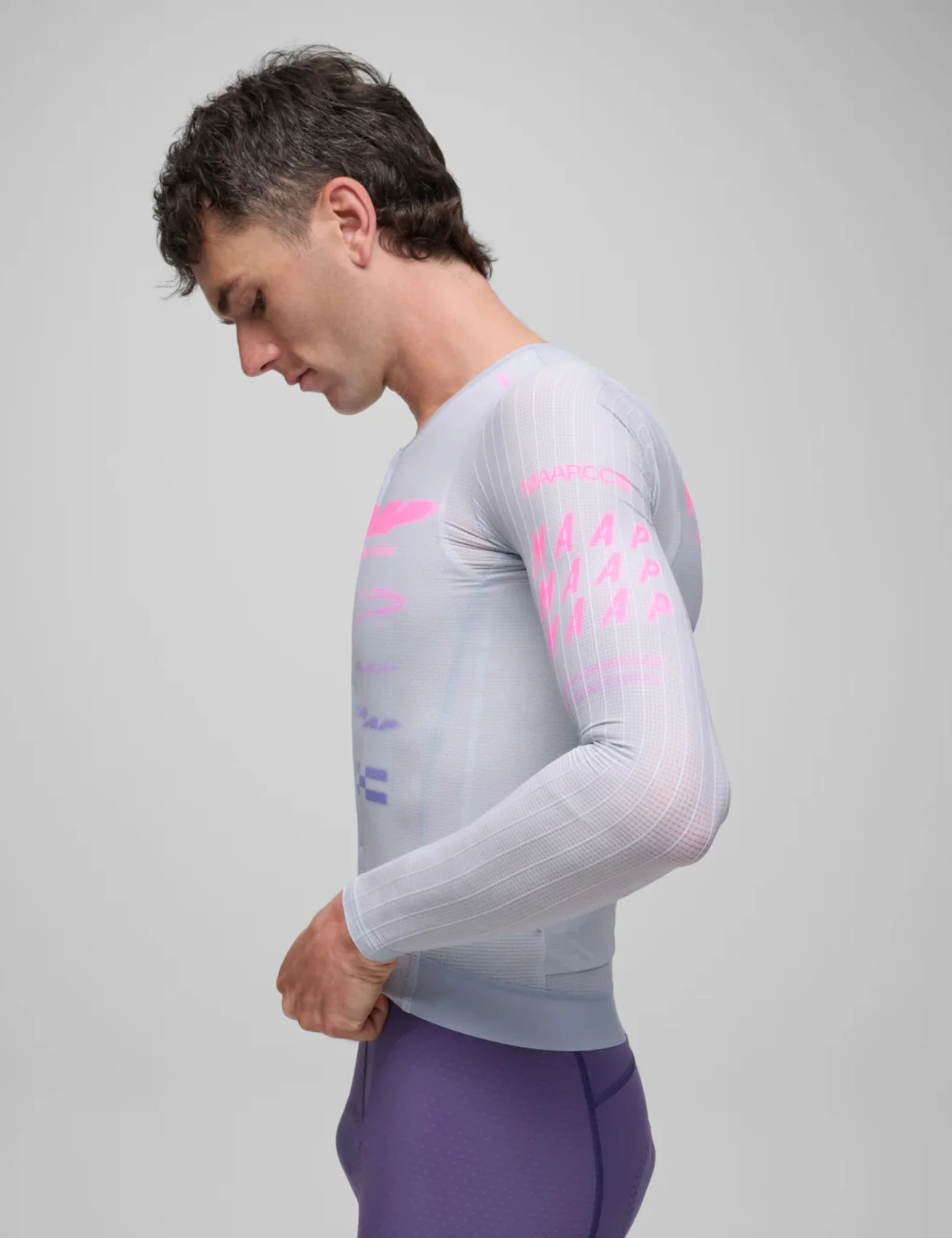 MAAP Beta Pro Aero LS Jersey - Xenon Purple - Image 3