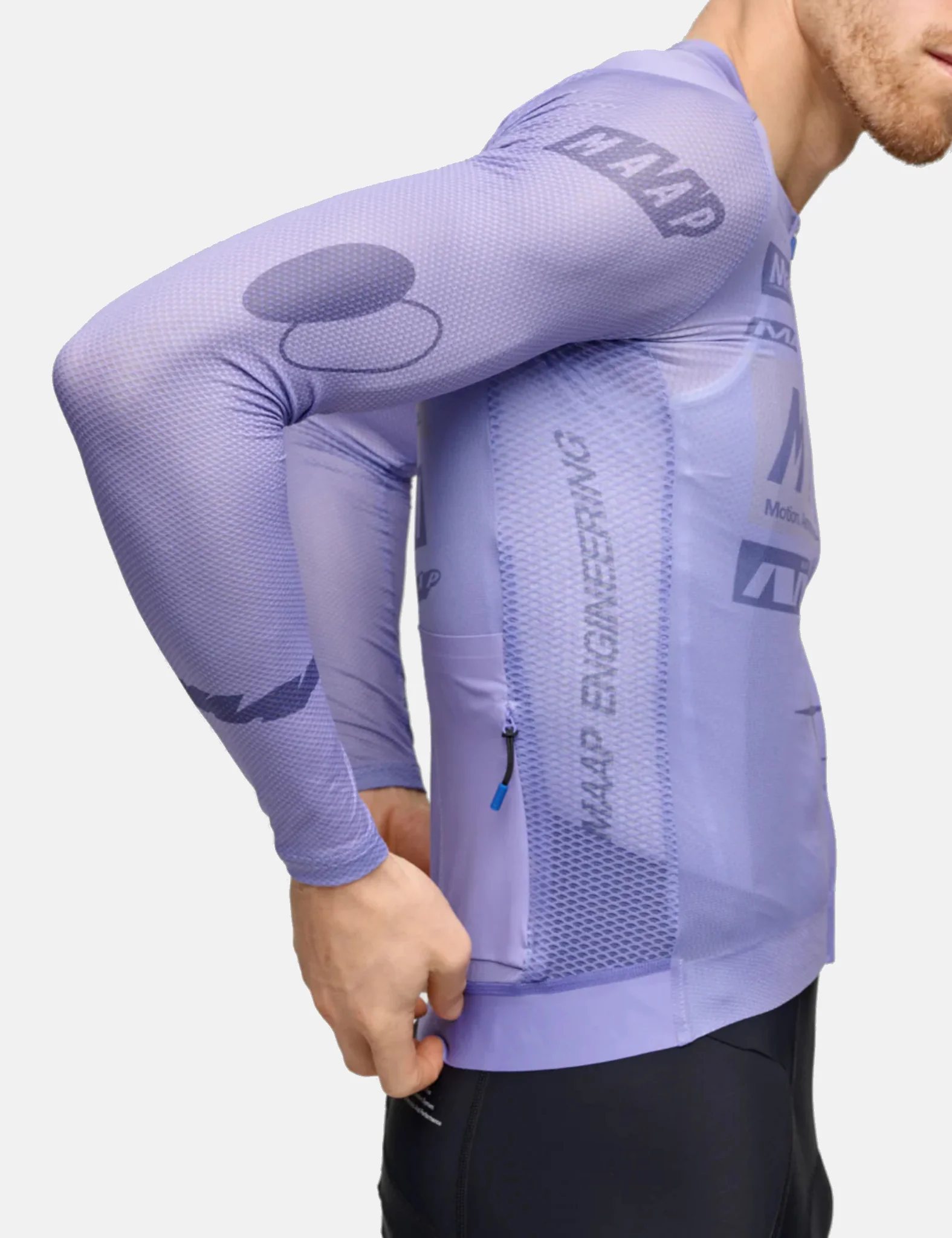 MAAP Drome Pro Air Long Sleeve Jersey 3.0 - Lavender - Image 3
