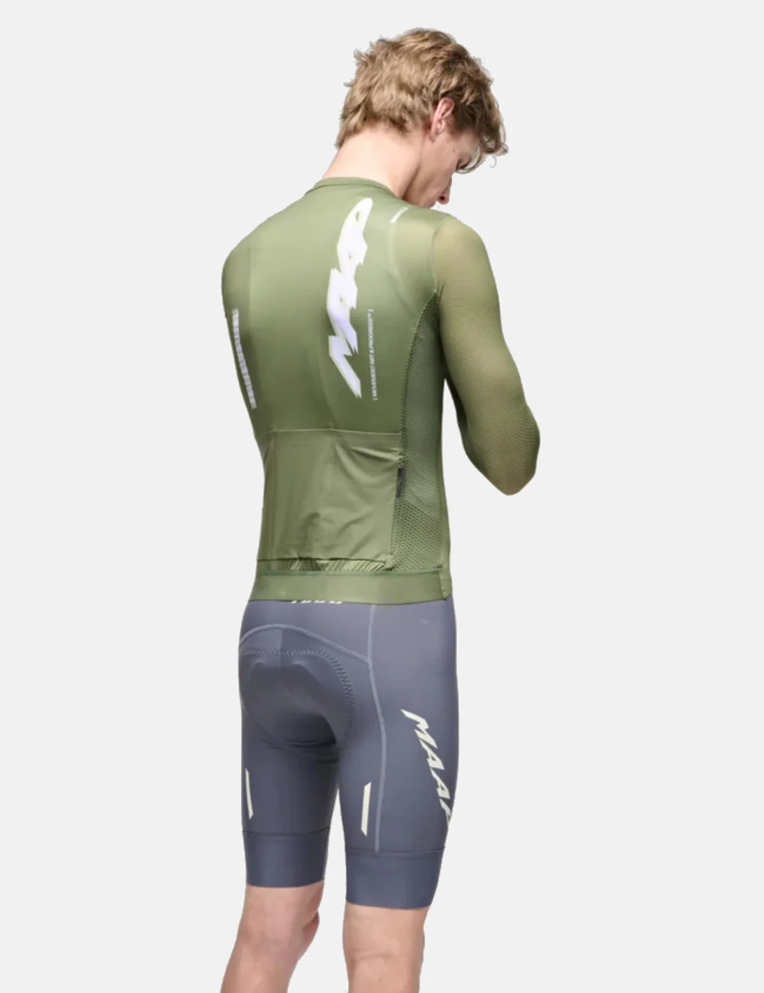 MAAP Evade Blaze Pro Air Long Sleeve Jersey 3.0 - Jungle Green - Image 4