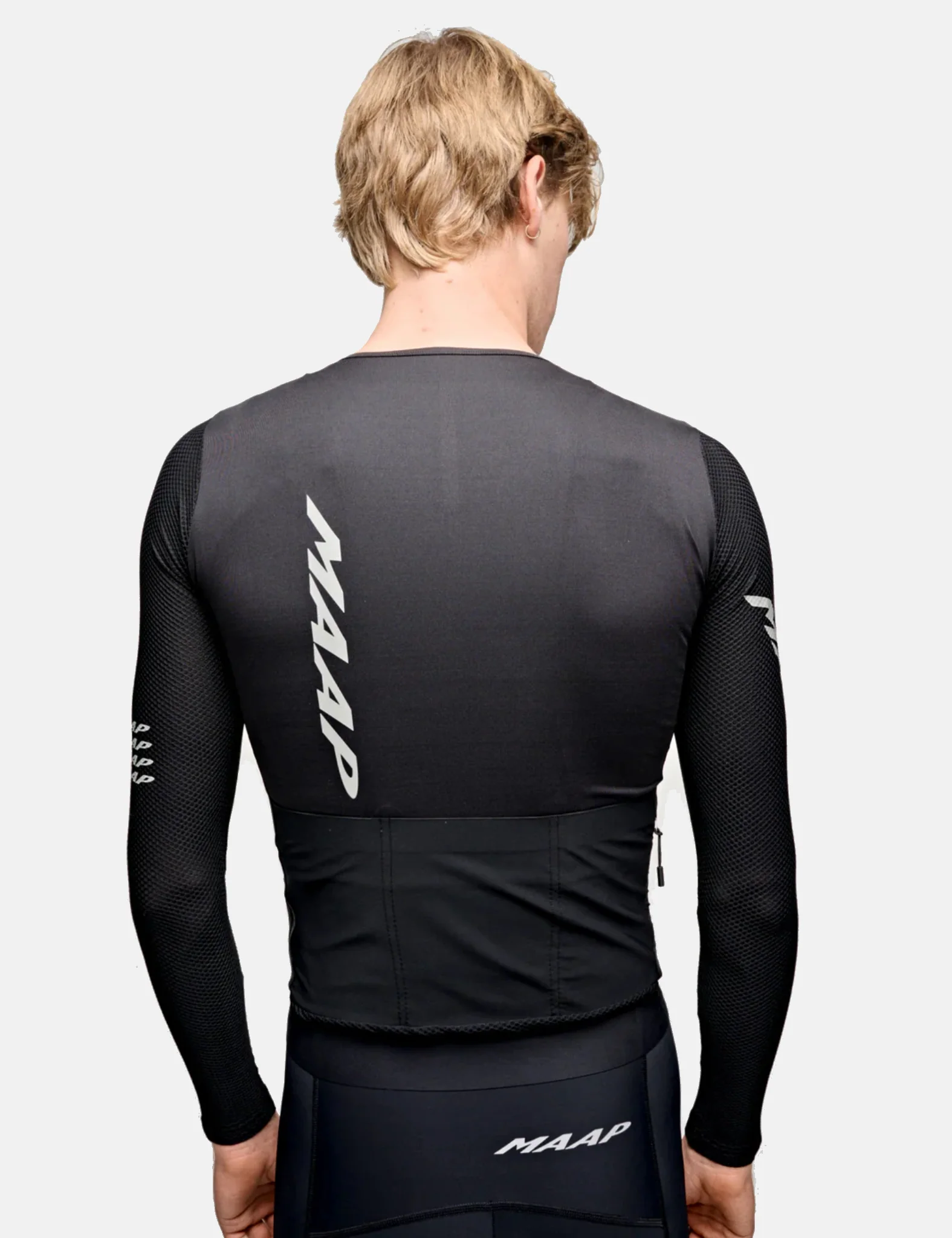 MAAP Pro Emerge Long Sleeve Jersey - Black - Image 4