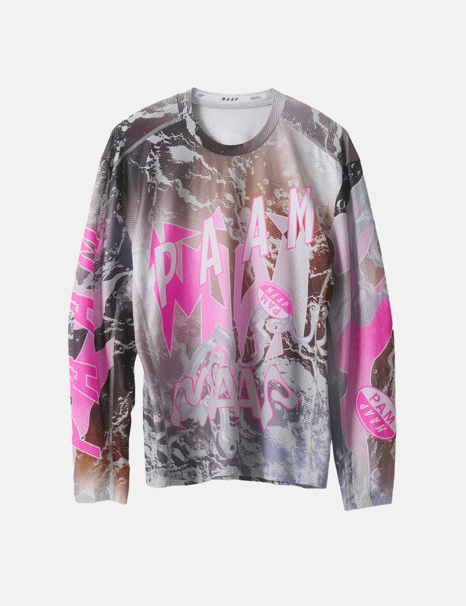 MAAP X P.A.M. Air Mesh LS Tee - Violet Cosmos - Image 3